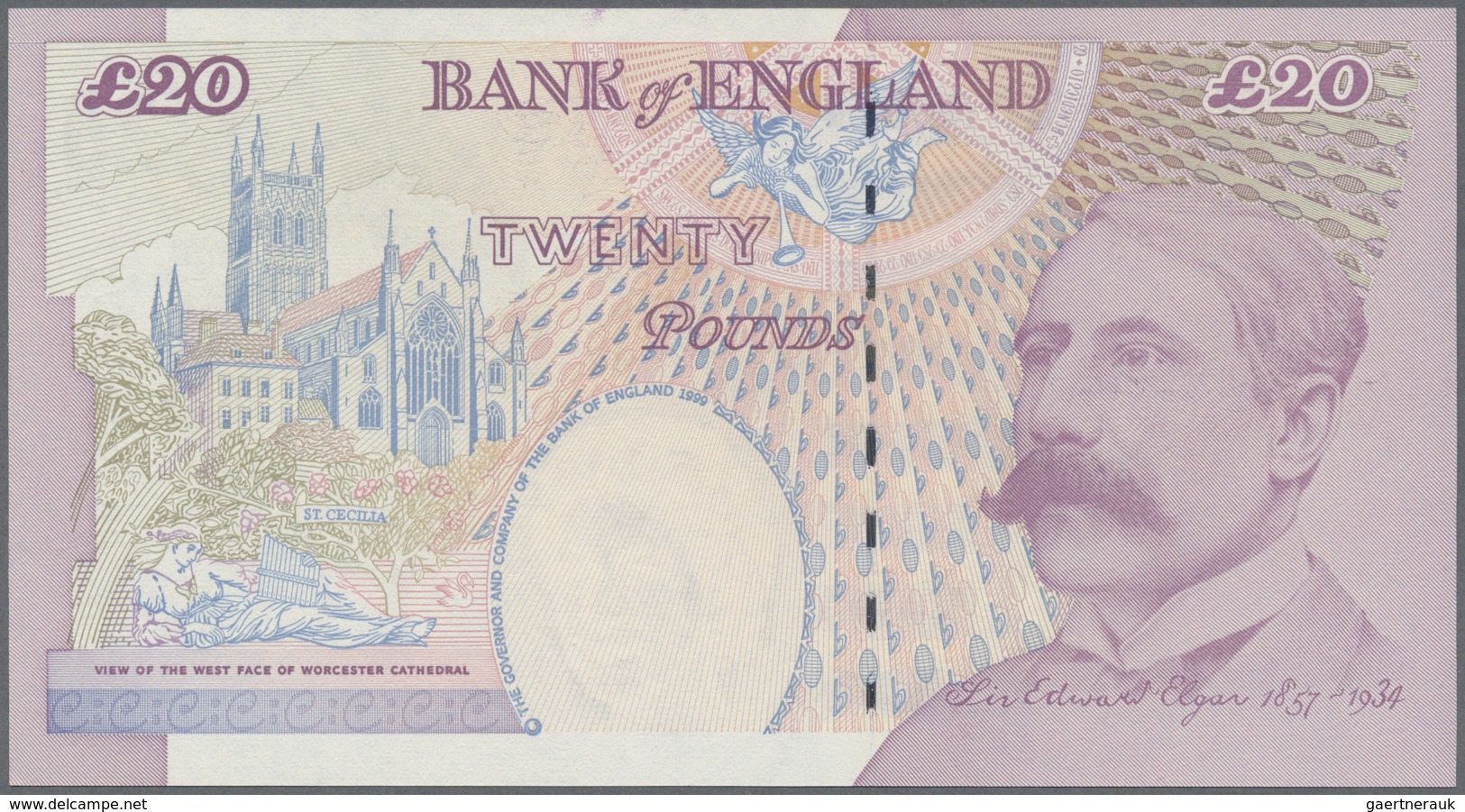 Great Britain / Großbritannien: Set With 3 Banknotes 5, 10 And 20 Pounds Series 1999 – 2003, P.389-3 - Other & Unclassified