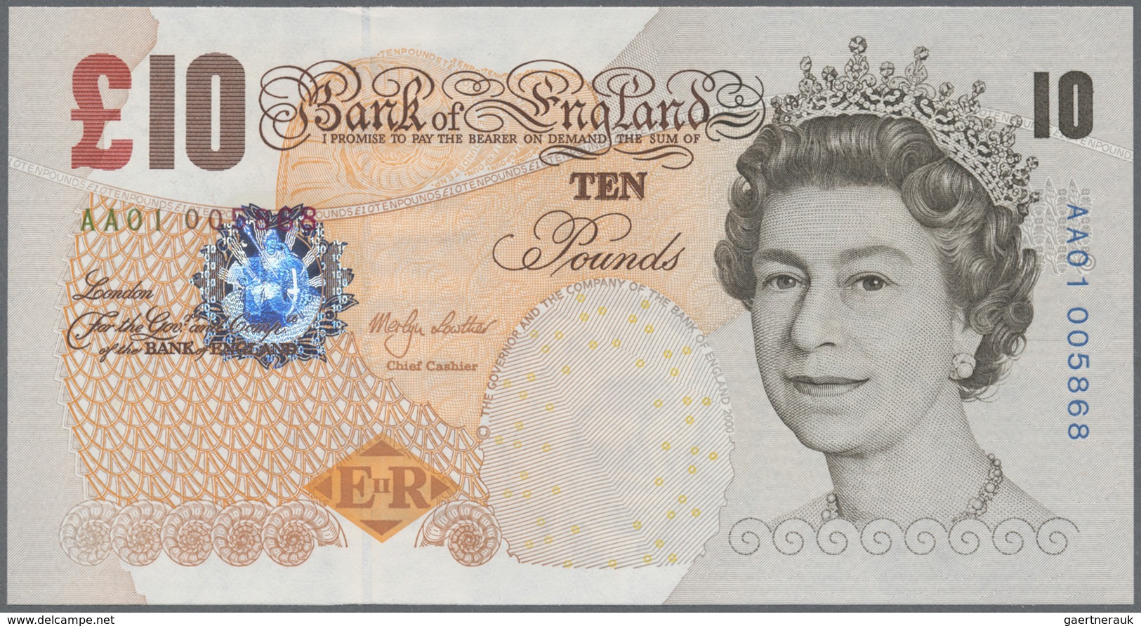 Great Britain / Großbritannien: Set With 3 Banknotes 5, 10 And 20 Pounds Series 1999 – 2003, P.389-3 - Other & Unclassified