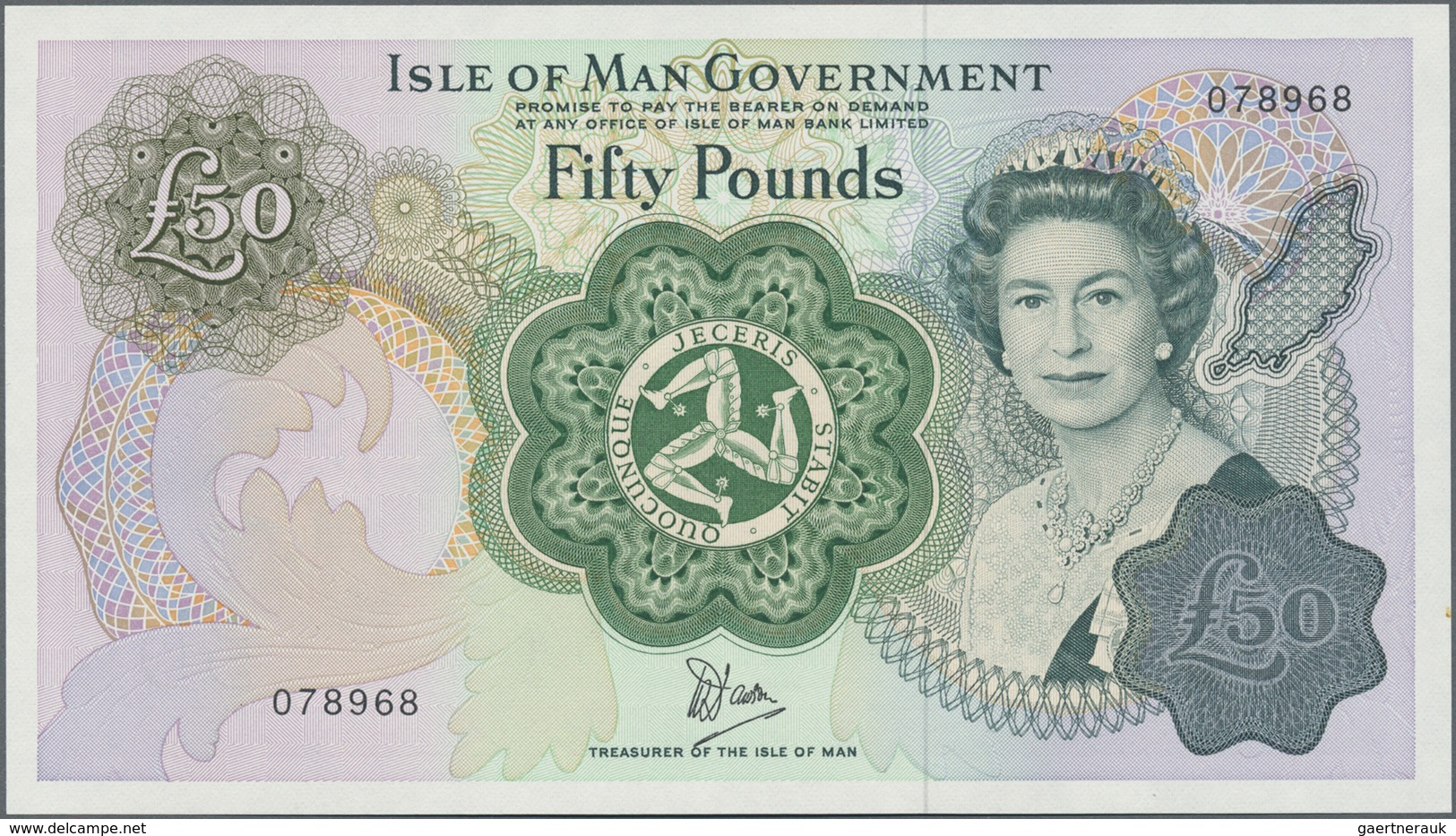 Isle Of Man: Nice Set With 3 Banknotes 10, 20 And 50 Pounds 1983-2007, P.39, 44, 45, All In Perfect - Other & Unclassified