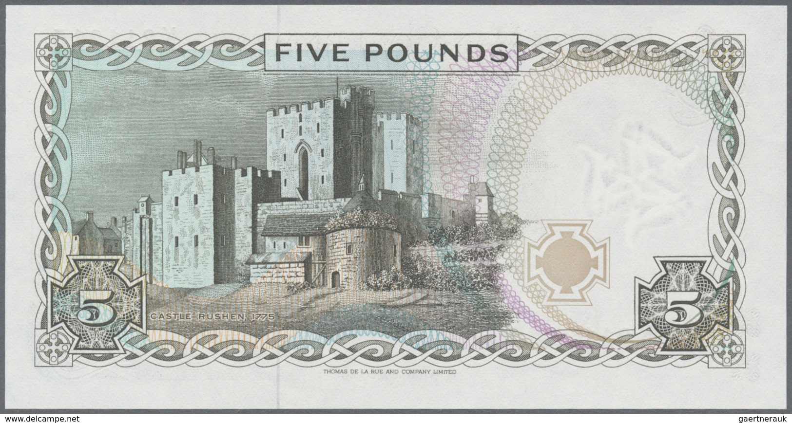 Isle Of Man: Set With 4 Banknotes 1, 5, 10 And 20 Pounds ND(1990-2009), P.40b, 41b, 42b, 43b, All In - Other & Unclassified
