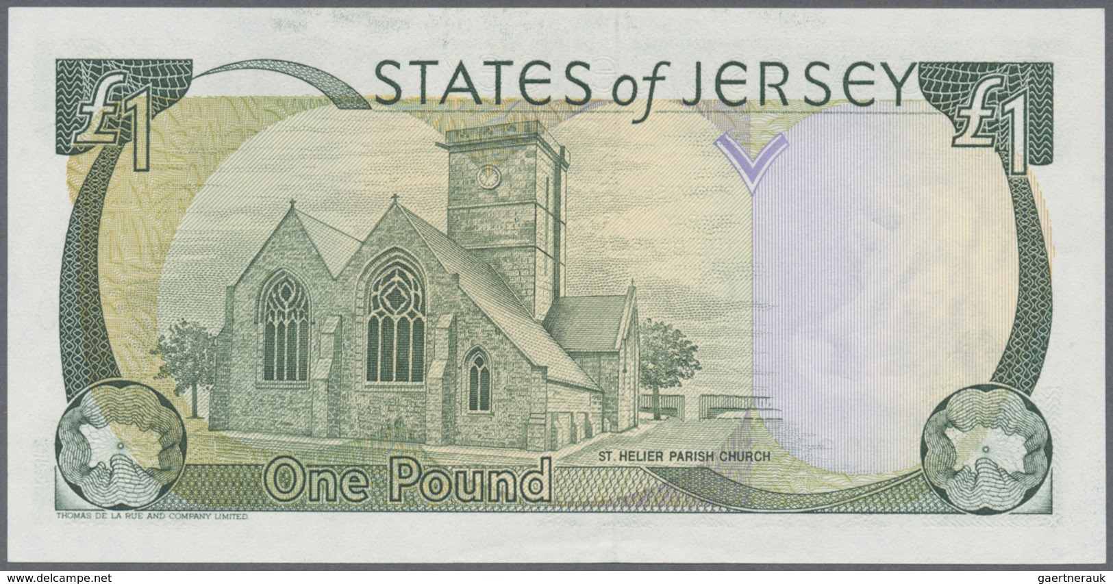 Jersey: Set With 5 Banknotes Series  1976 – 2000 1 Pound X2 LJ 280347, XC 000200, 10 Pounds AB 00015 - Other & Unclassified