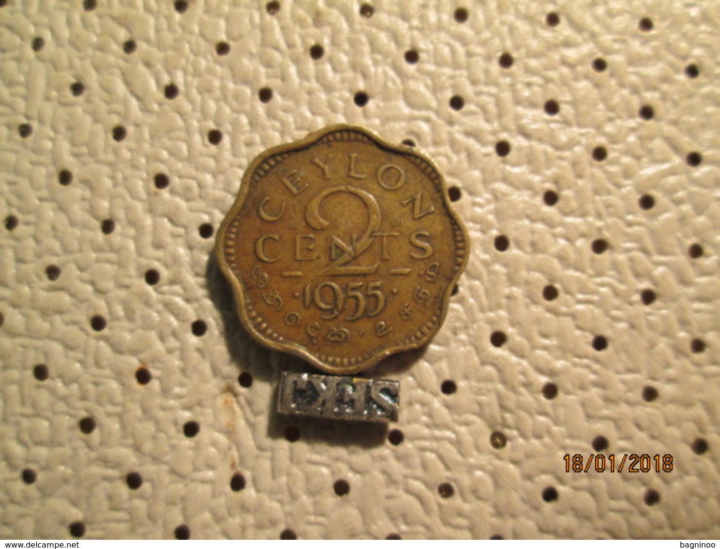 SRI LANKA Ceylon 2 Cents 1955 - Sri Lanka