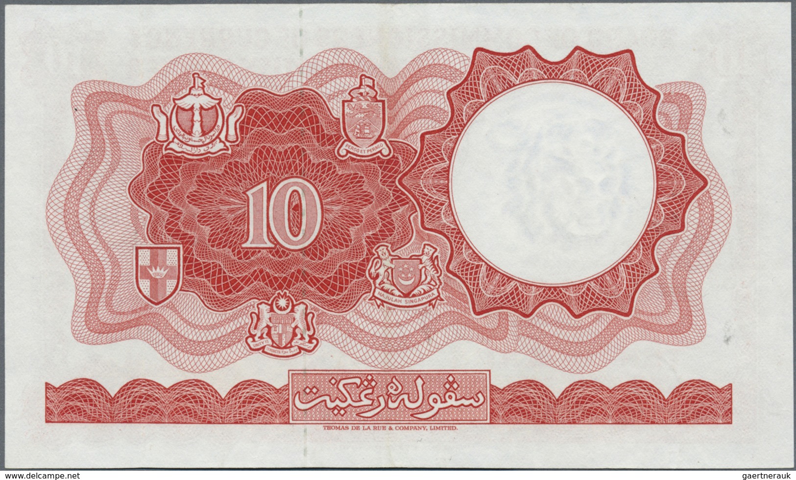 Malaya & British Borneo: 10 Dollars March 1st 1963, P.9a In Excellent Condition With A Few Minor Cre - Malaysia