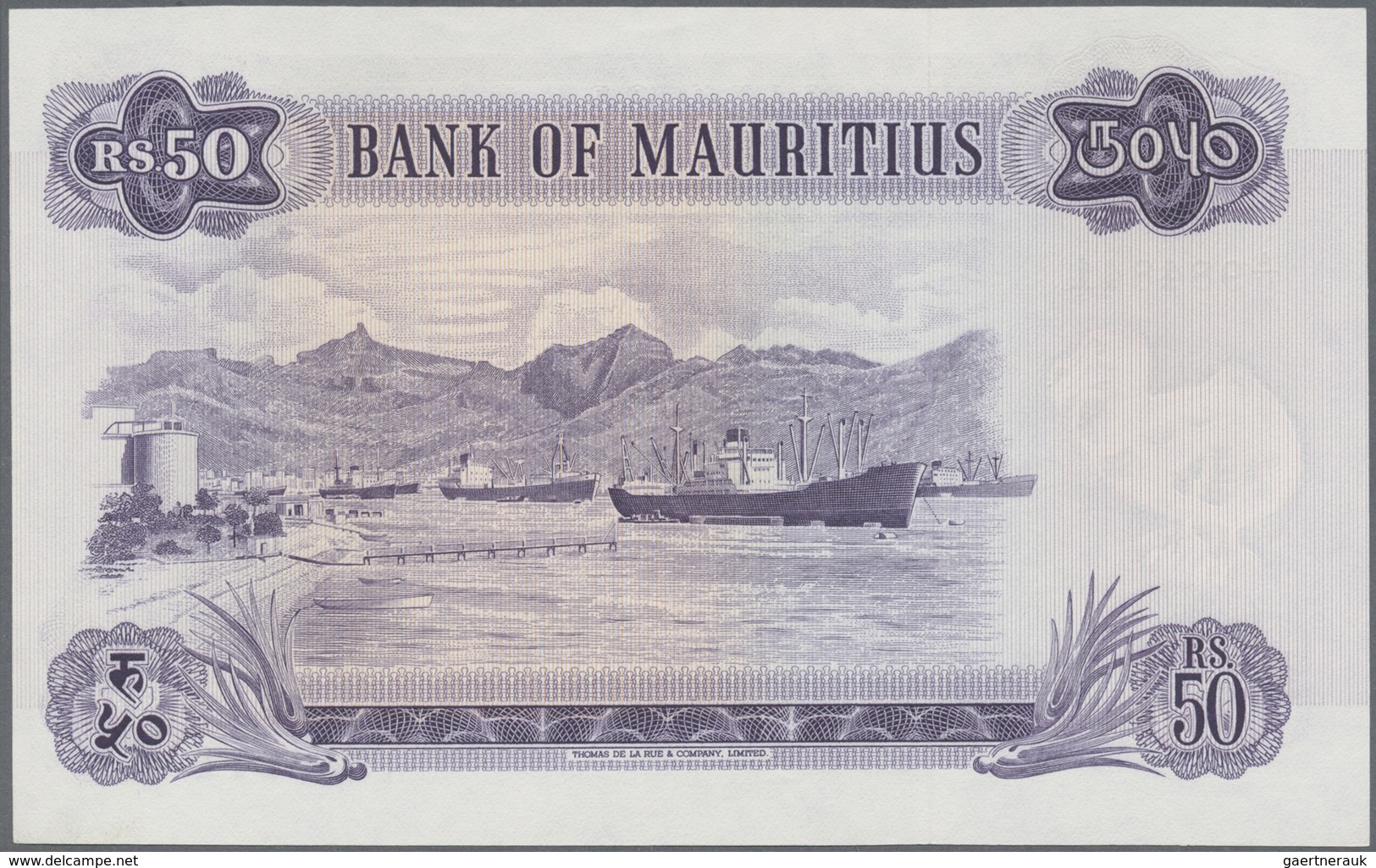 Mauritius: Set With 8 Banknotes 1967 5 Rupees A/46 581027, 25 Rupees A/11 116320. 50 Rupees 6x A/12 - Mauritius