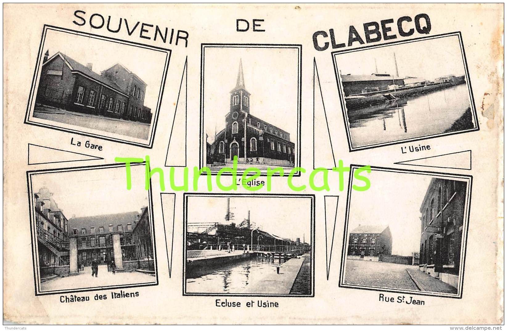 CPA SOUVENIR DE CLABECQ - Tubize