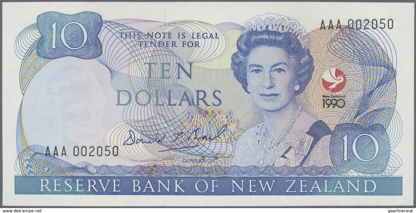 New Zealand / Neuseeland: Set With 6 Banknotes 5, 10, 20, 50 And 100 Dollars ND(1992-99) With Matchi - New Zealand