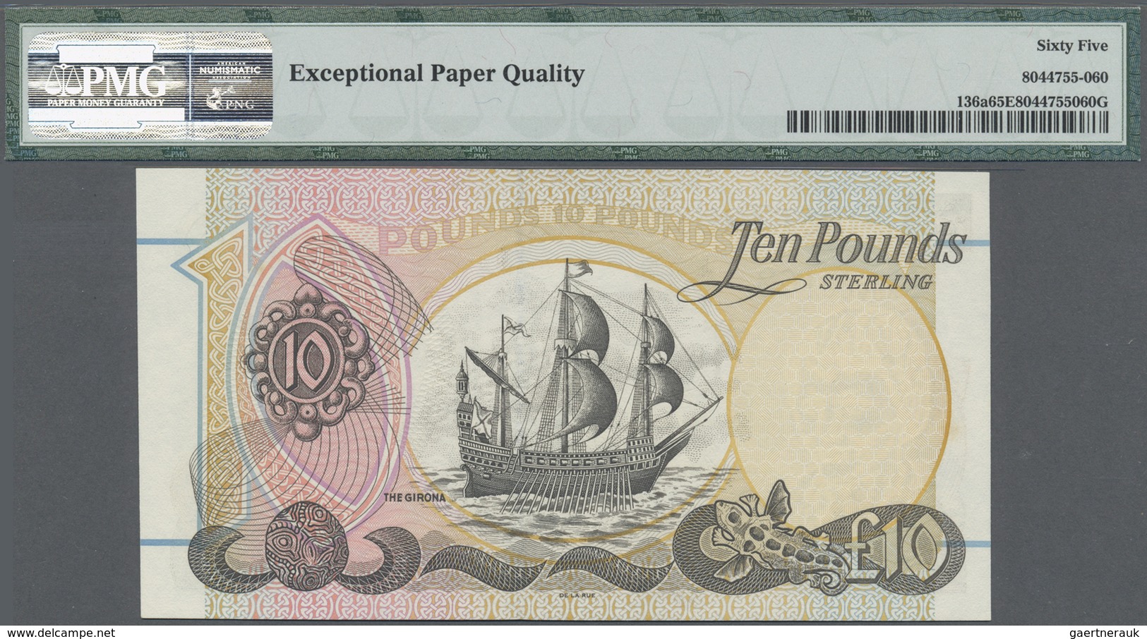 Northern Ireland / Nordirland: 10 Pounds 1998 P. 136a With Very Low Serial #AA000168 In Condition: P - Other & Unclassified
