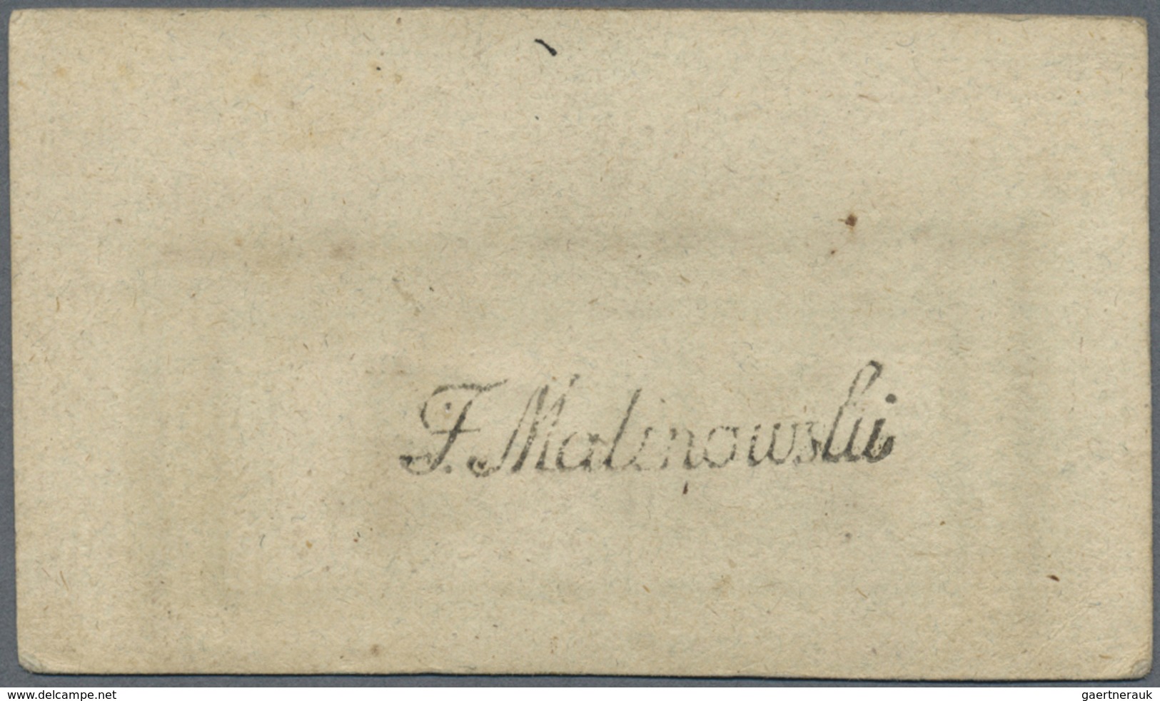 Poland / Polen: Pair Of The 4 Zlote 1794, P.A11, One With Series "1 I" And Large Signature On Back A - Poland