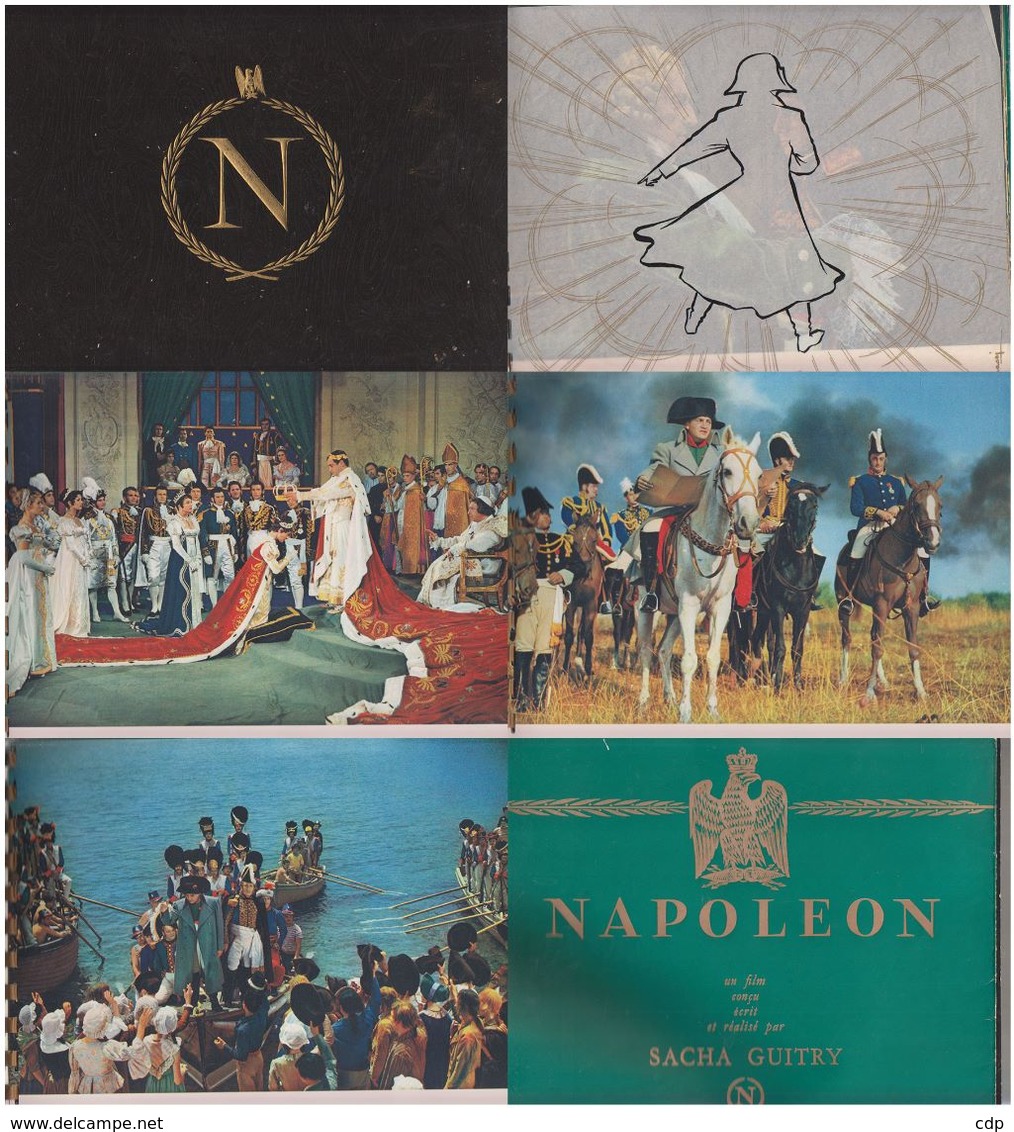 Napoléon Cinéma Sacha Guitry   1955 - Programmi