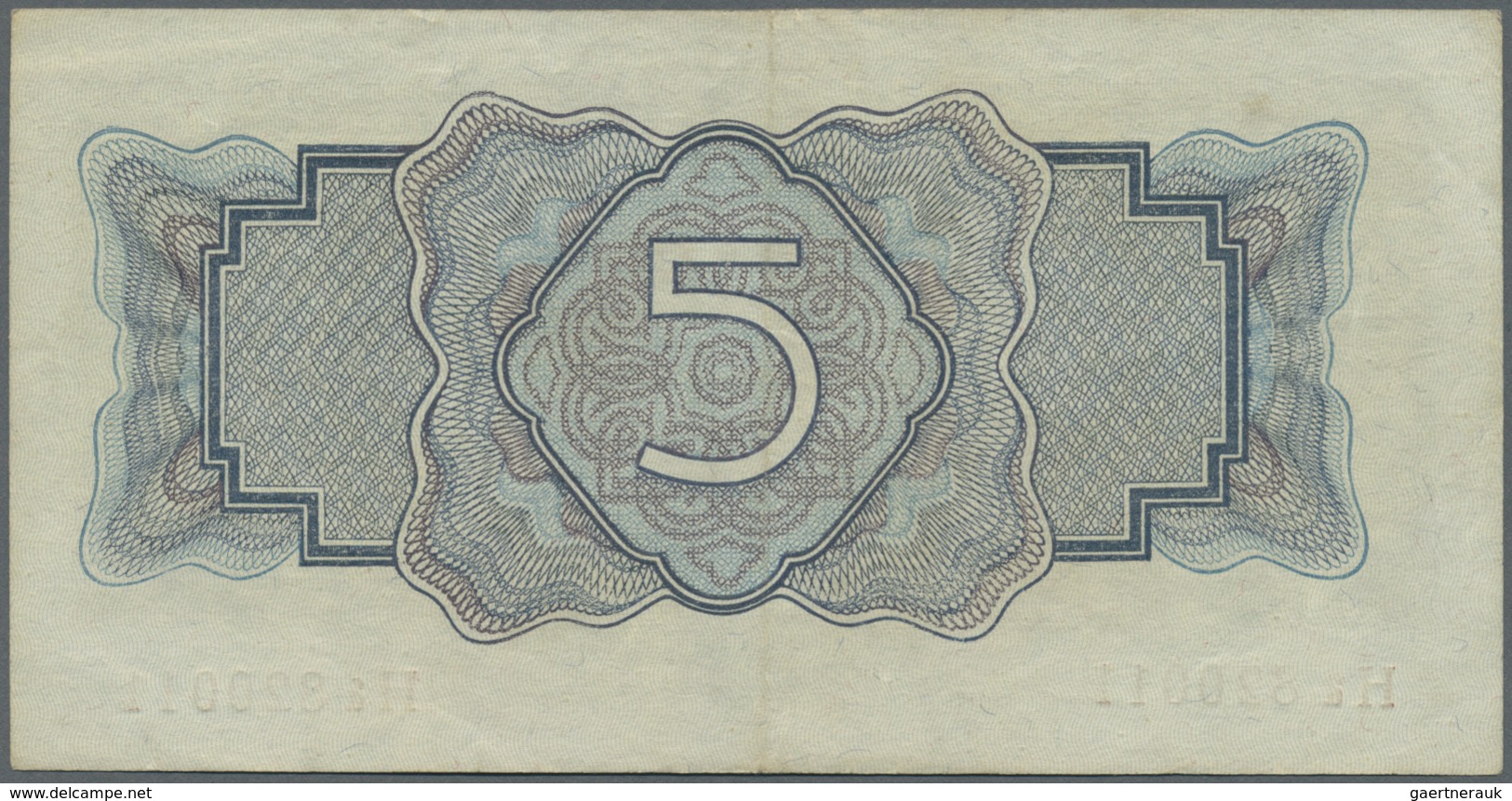 Russia / Russland: 5 Rubles 1934 P. 211 With Light Center Fold And Handling In Paper, Condition: VF+ - Russia