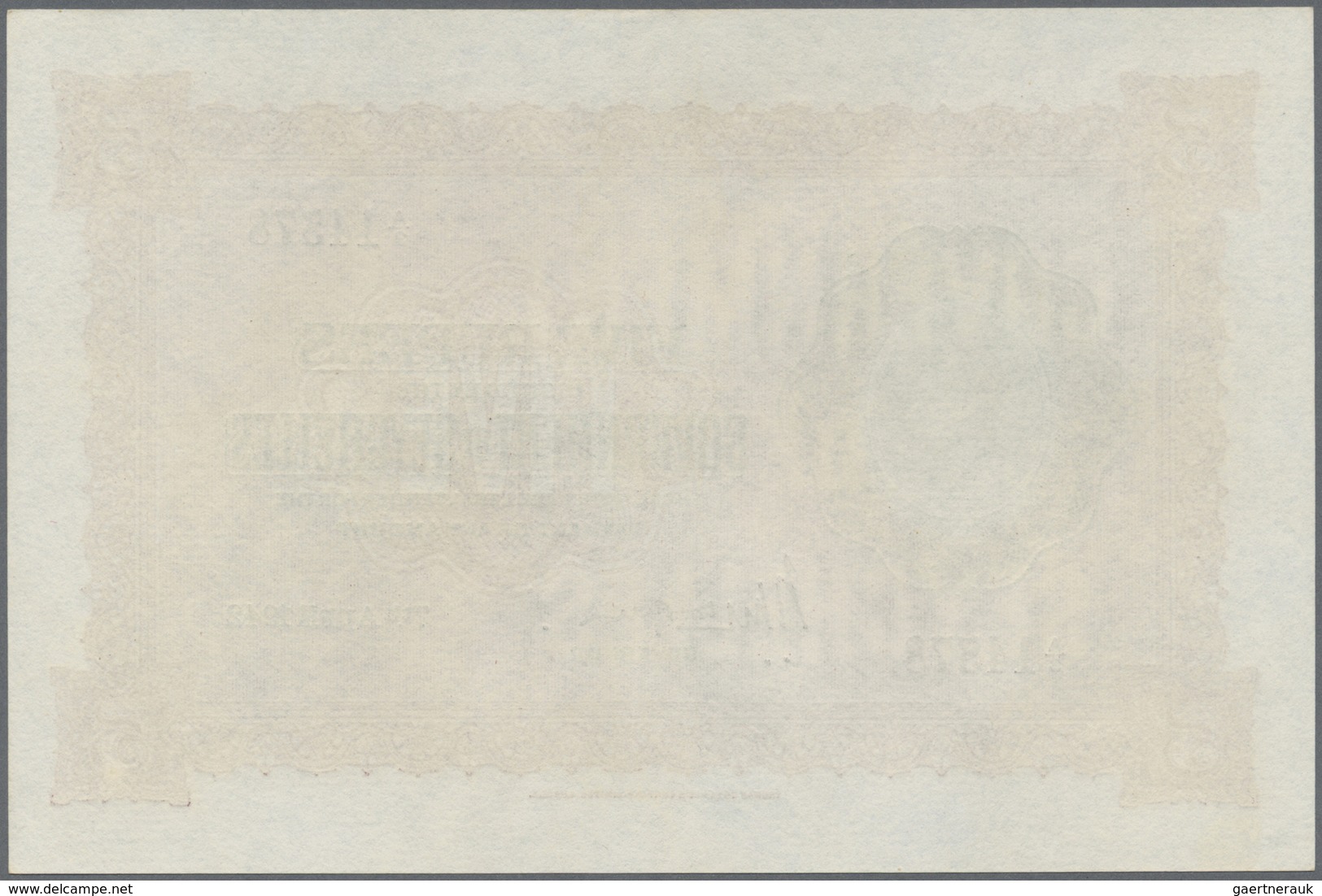 Seychelles / Seychellen: 5 Rupees 1942, P.8 In AUNC - Seychelles