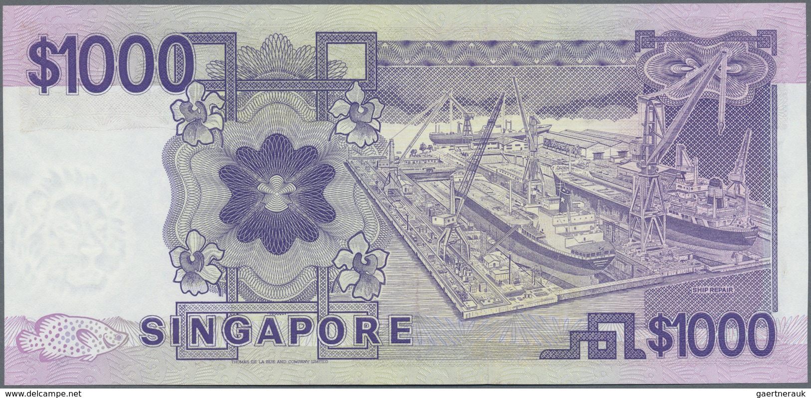 Singapore / Singapur: 1000 Dollars ND P. 25 In Condition: UNC. - Singapore