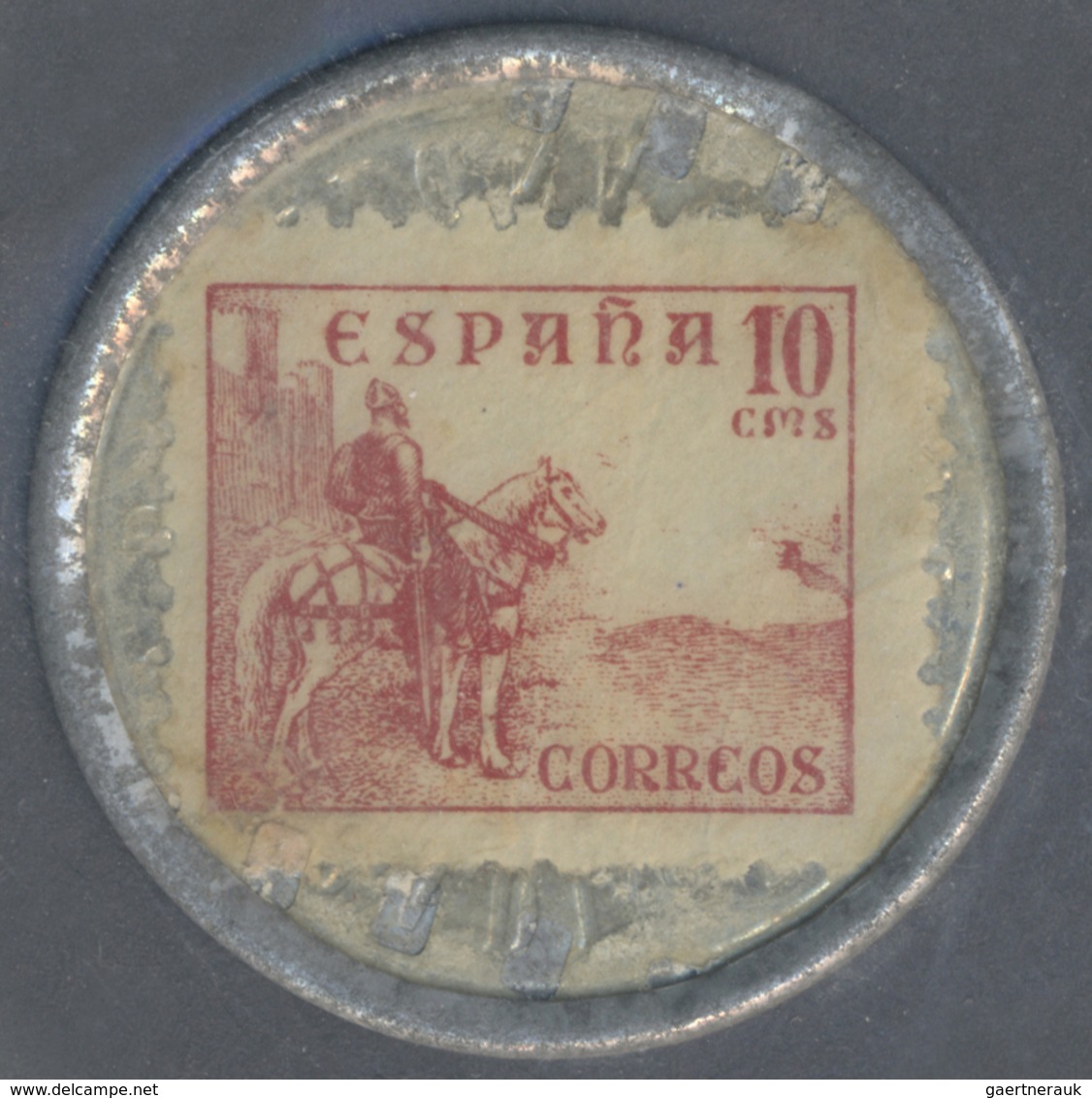 Spain / Spanien: Spain : 1938, Civil War Stamp Money, 25 C. "Numeral" Serie, 25 C. "Portrait" Serie, - Sonstige & Ohne Zuordnung