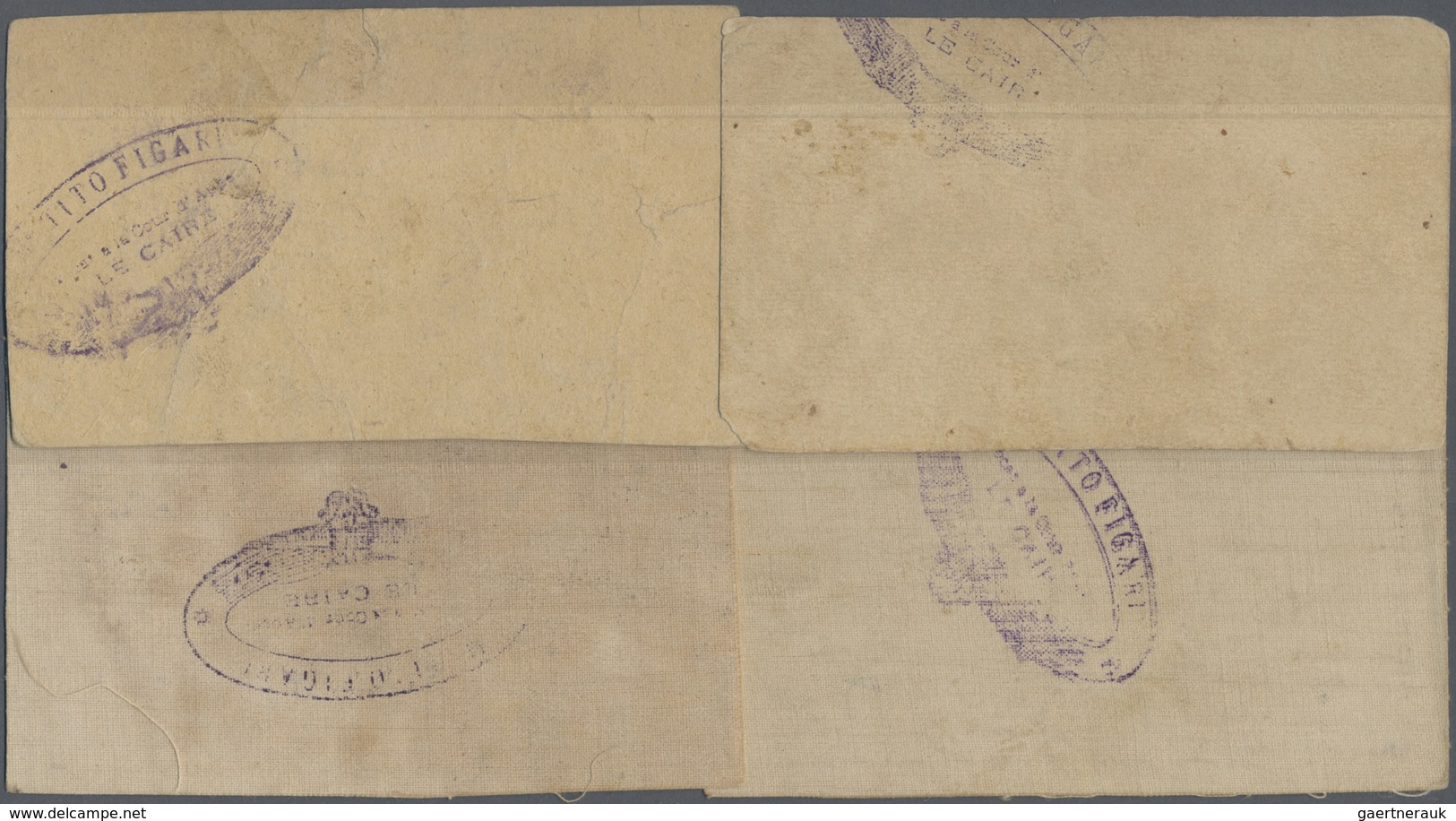 Sudan: Set Of 4 Early Notes Containing P. S104a,b (F And VF With Tear At Upper Border), P. S106 (aUN - Sudan