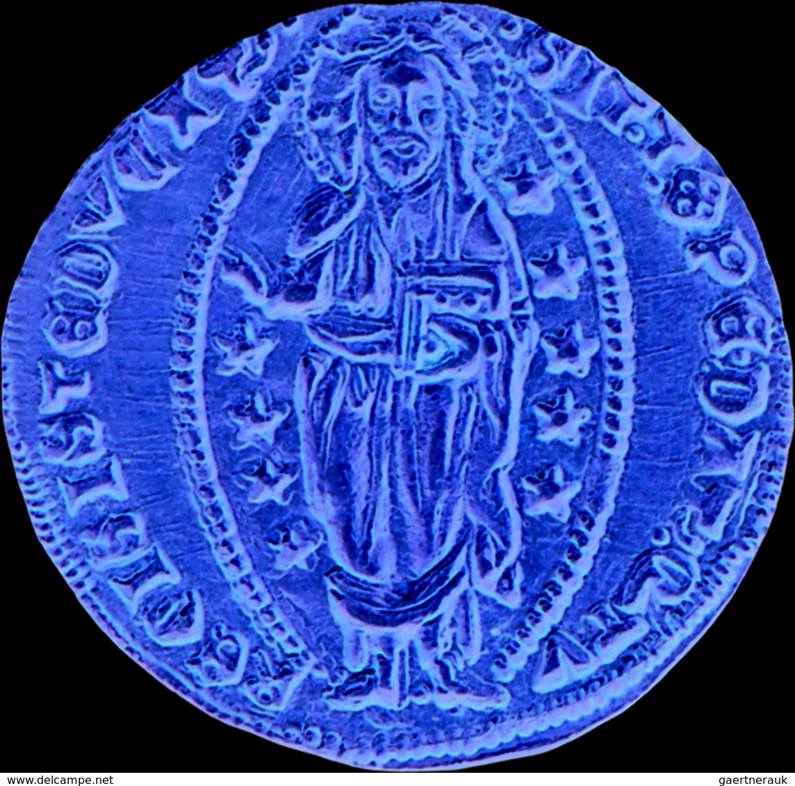 Italien: Venedig, Antonio Venieri 1382-1400: 1 Dukat O.J., Friedberg 1229. 3,5 G. Sehr Schön. - 1900-1946 : Victor Emmanuel III & Umberto II