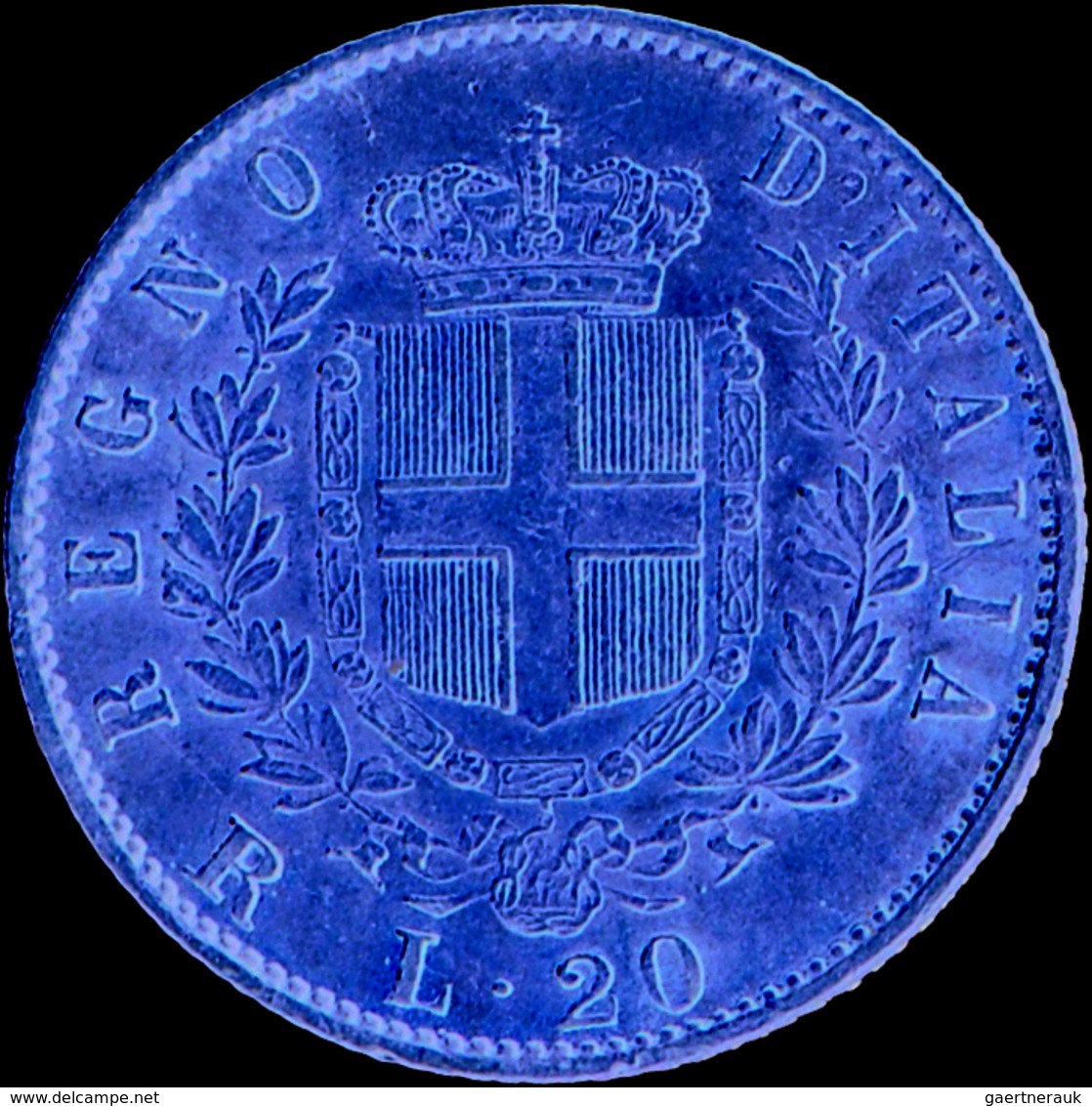 Italien - Anlagegold: Lot 4 Goldmünzen: Carlo Arlberto 1831-1849 (Sardinia): 20 Lire 1849 Genova, KM