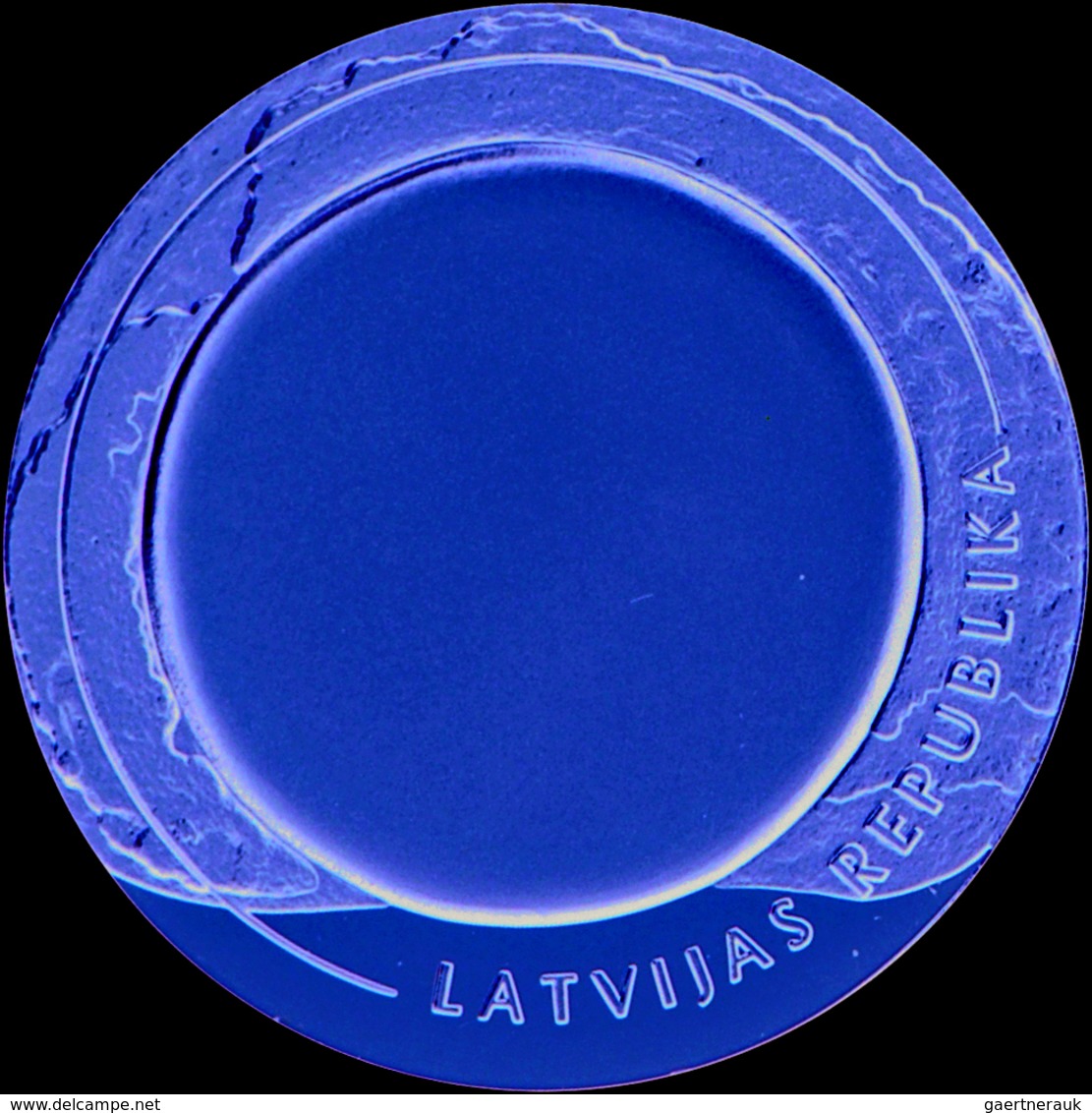 Lettland: 1 Lats 2002, Mit Goldauflage, Auflage. 5.000 Exemplare, Mit Zertifikat Und Originaletui, K - Latvia