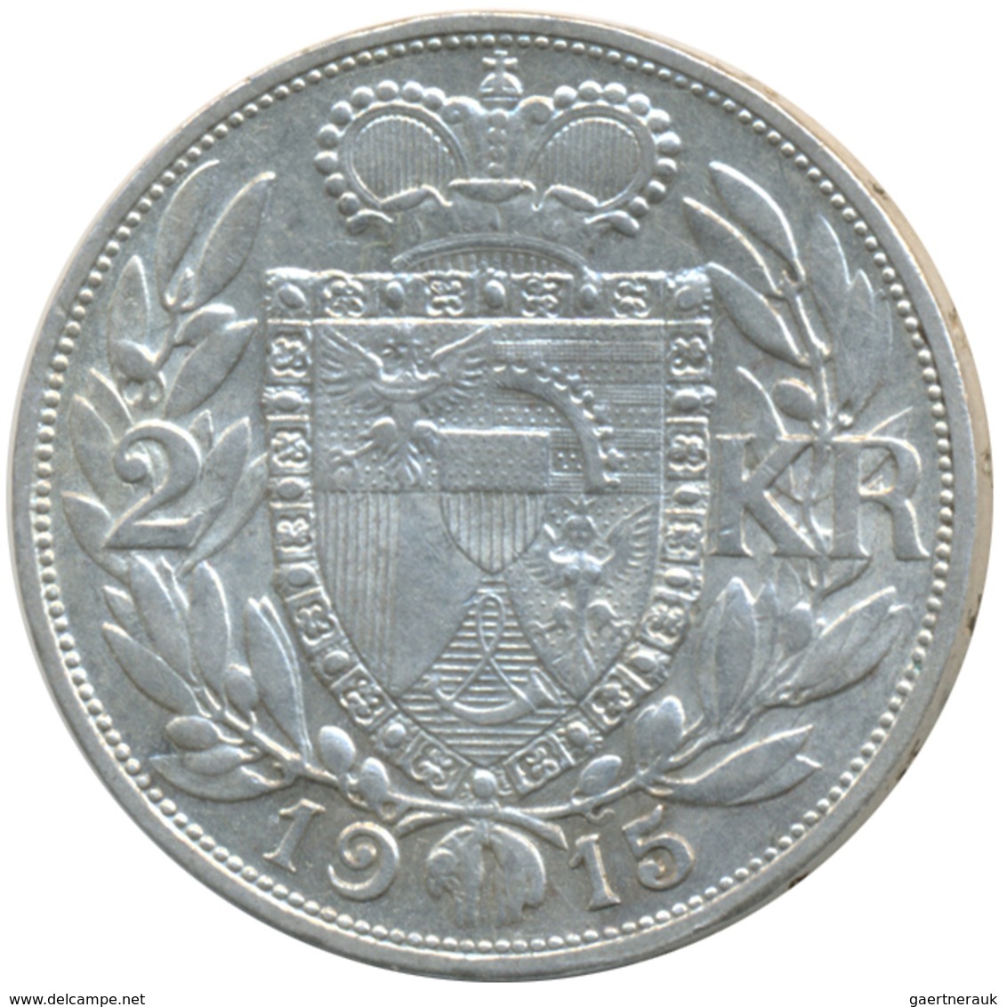 Liechtenstein: Johann II. 1858-1929: Lot 3 Stück; 2 Kronen 1915, 1 Krone 1900, 1915, Fast Vorzüglich - Liechtenstein