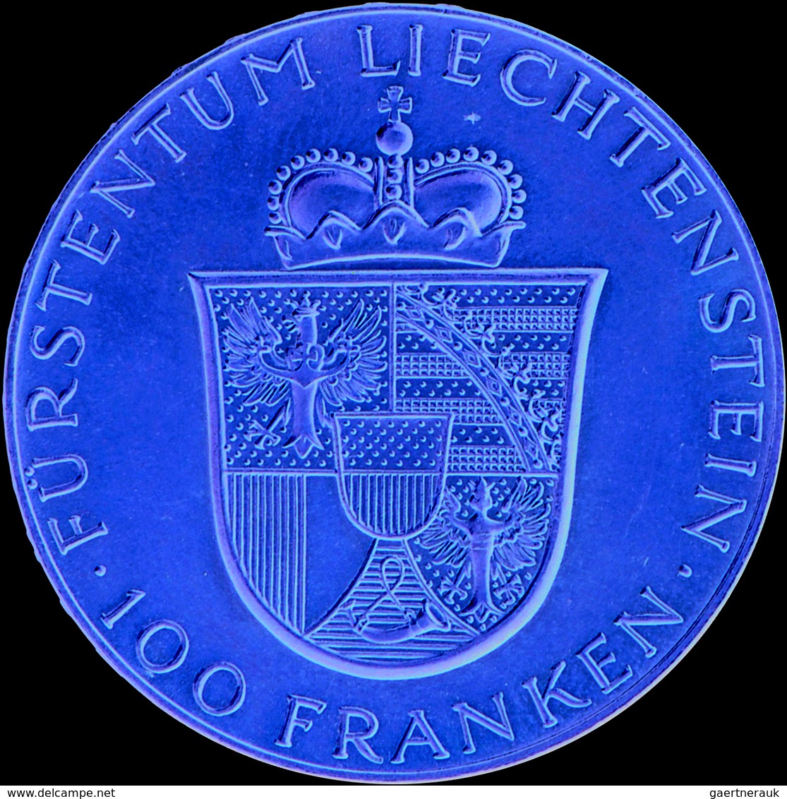 Liechtenstein - Anlagegold: Franz Josef II. 1938-1989: 100 Franken 1952; Gold 900/1000; 32.27 G; Div - Liechtenstein