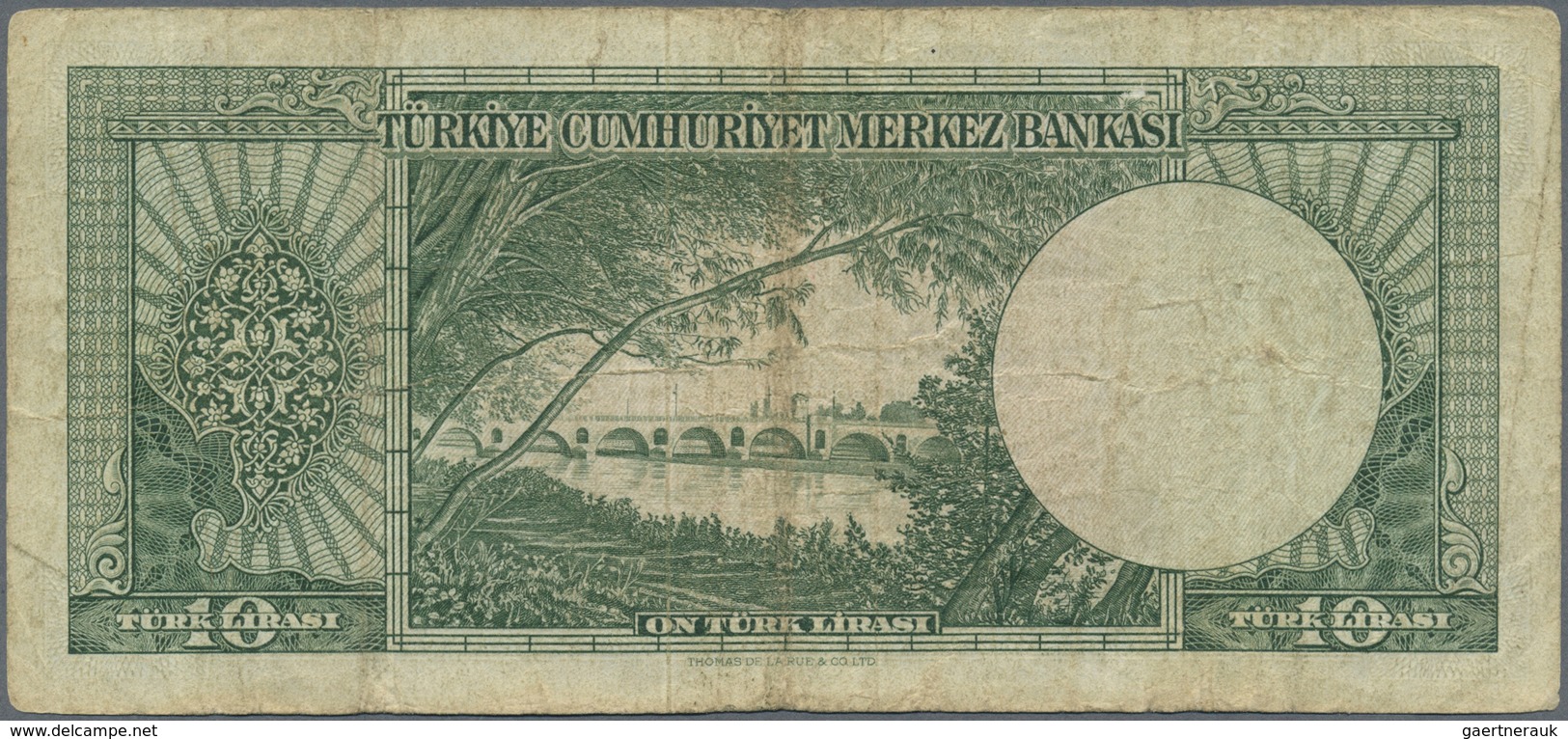 Turkey / Türkei: Pair With 5 Lira L. 1930 (1951-1965) P.174 In VF And 10 Lira L. 1930 (1951-1961) P. - Turquie