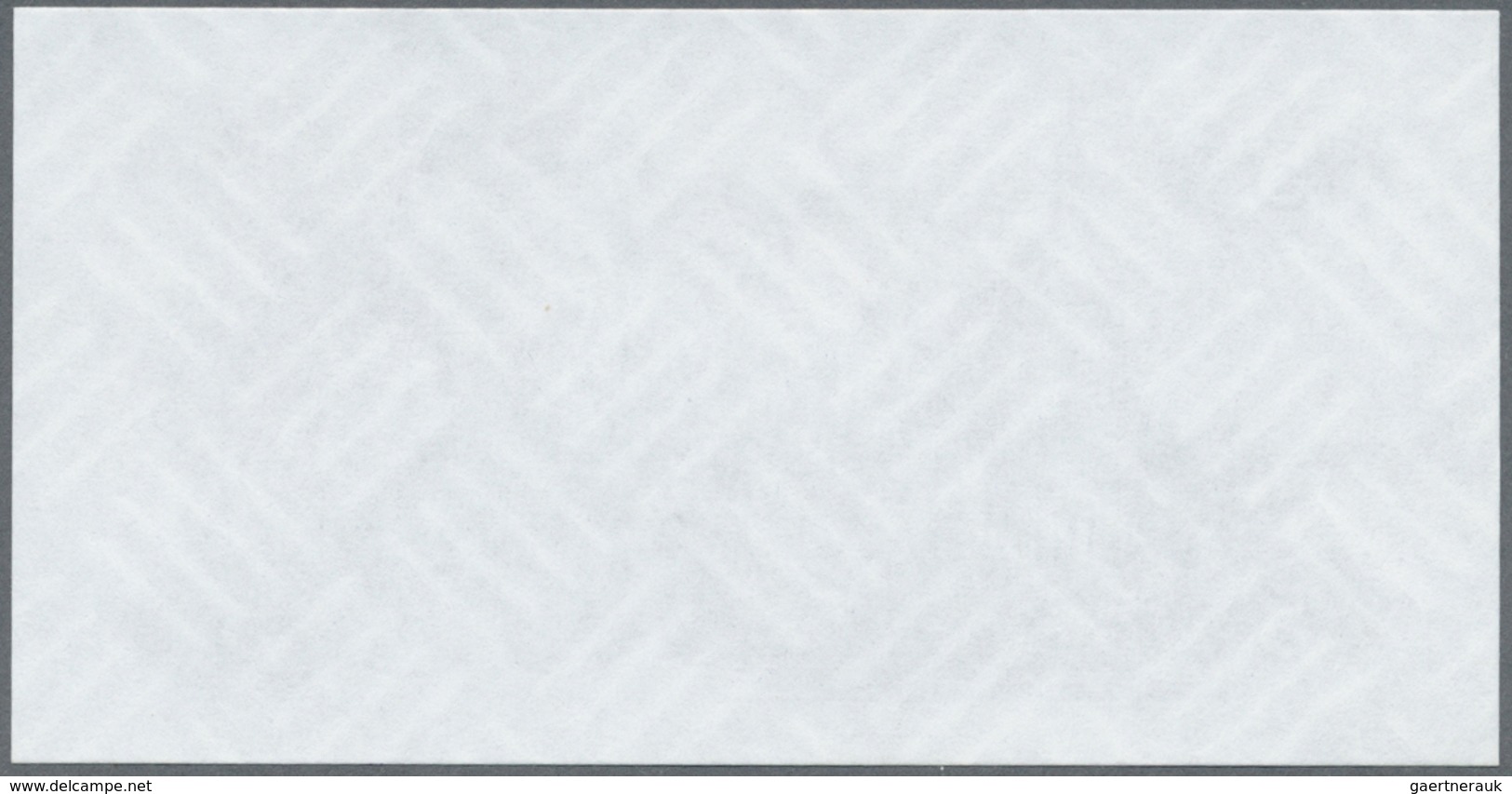 Ukraina / Ukraine: 5 Karbovantsiv 1991 Backside Proof With Blank Front On Banknote Paper With Waterm - Ukraine