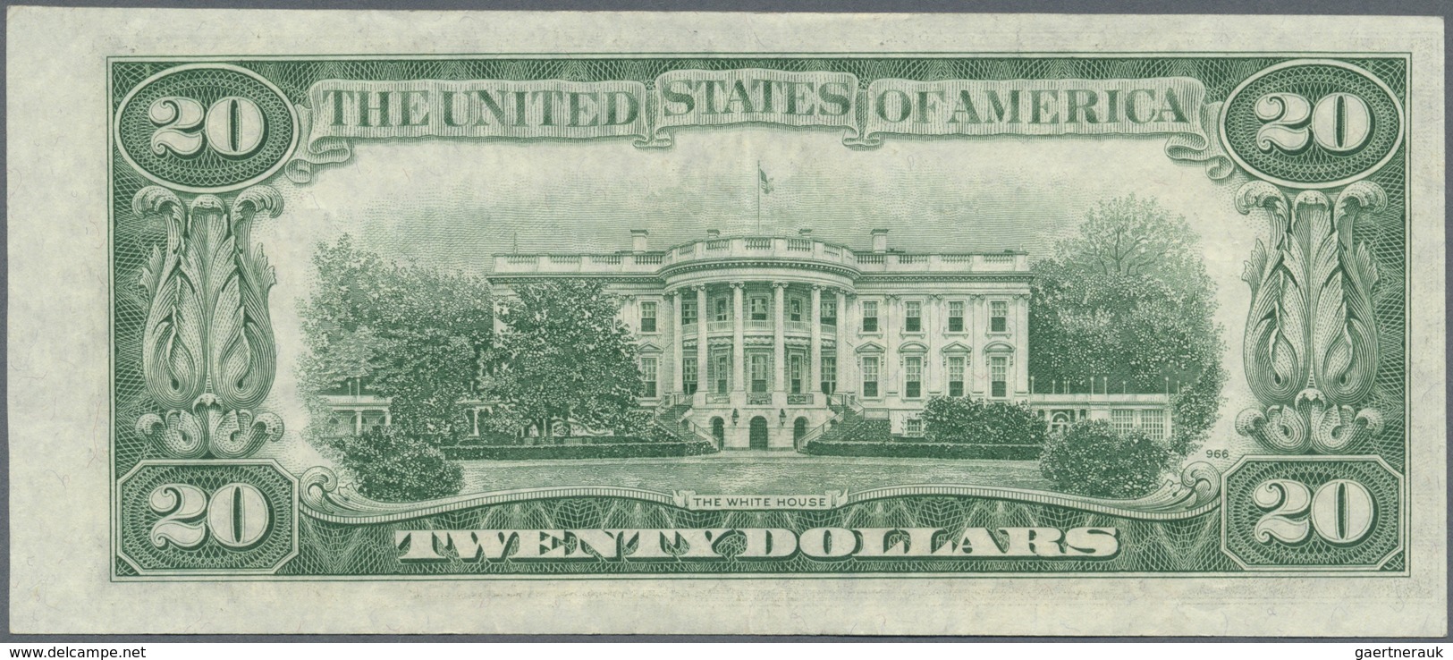 United States Of America: 20 Dollars Series 1950 D With Signature Granahan & Dillon And Code Letter - Other & Unclassified