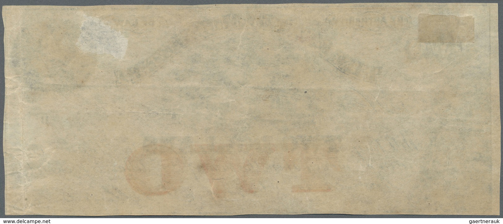 United States Of America: Mississippi, 2 Dollars May 1st 1864, P.NL, Lightly Toned Paper With Severa - Other & Unclassified