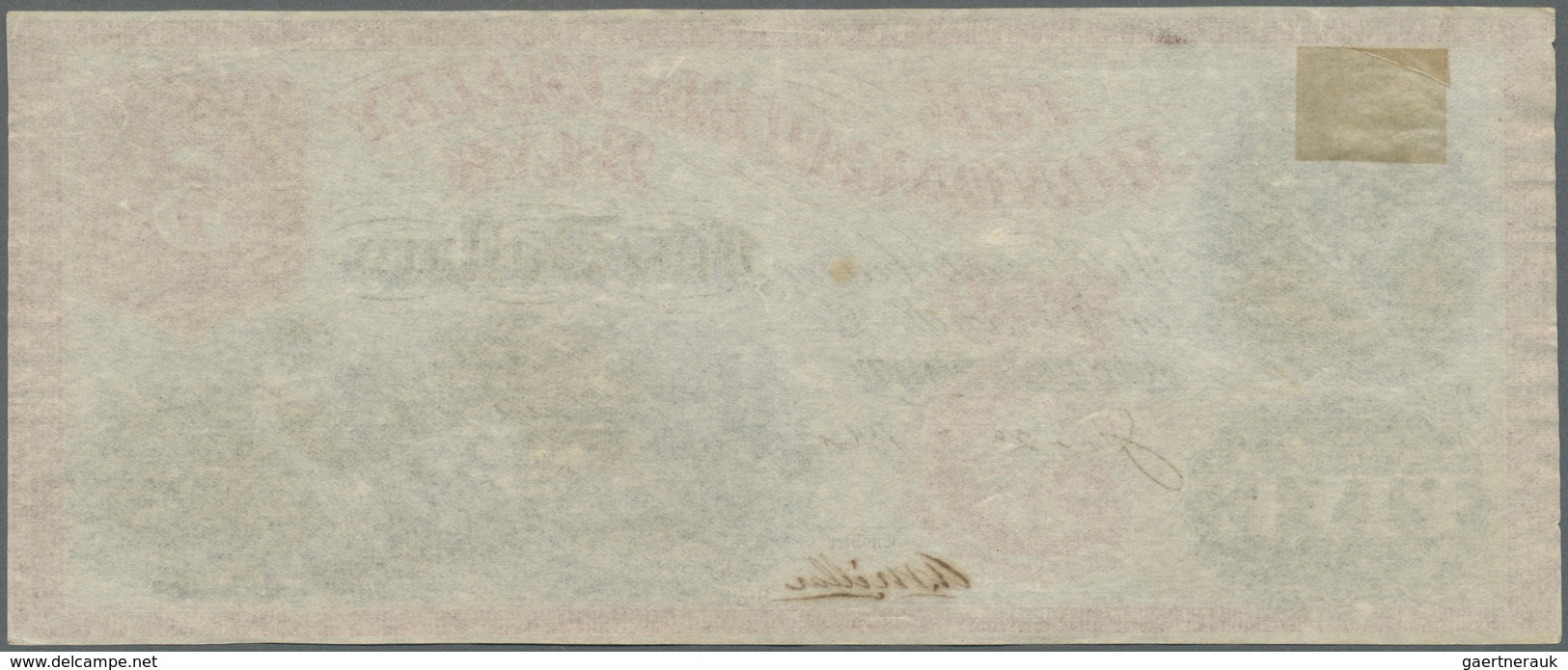 United States Of America: Pennsylvania, The Monongahela Valley Bank 5 Dollars June 2nd 1861, P.NL, S - Other & Unclassified