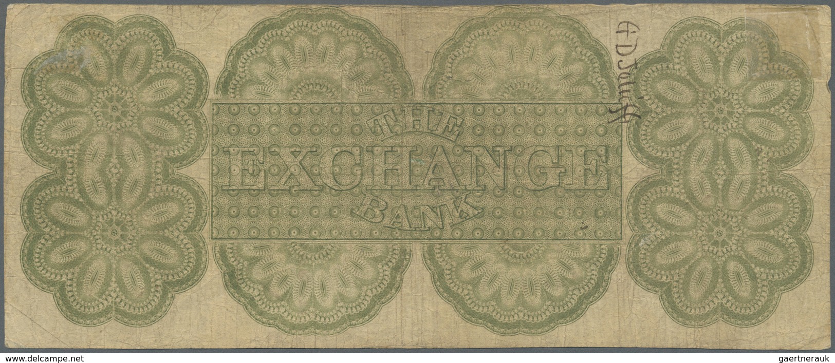 United States Of America: Virginia, Exchange Bank 20 Dollars May 5th 1858, P.NL, Lightly Toned Paper - Autres & Non Classés