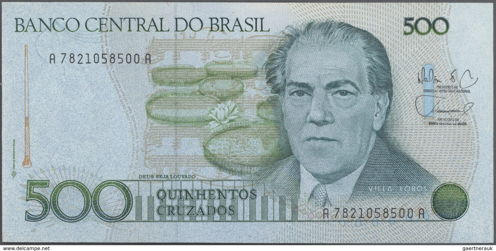 Brazil / Brasilien: large lot of about 750 banknotes containing for example 3x 500 Reis P. 1d, 20 Re