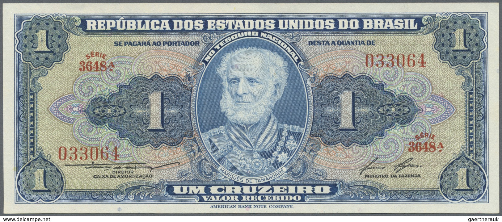 Brazil / Brasilien: 1953/1981 (ca.), Ex Pick 150-205, Quantity Lot With 744 Banknotes In Good To Mix - Brasile
