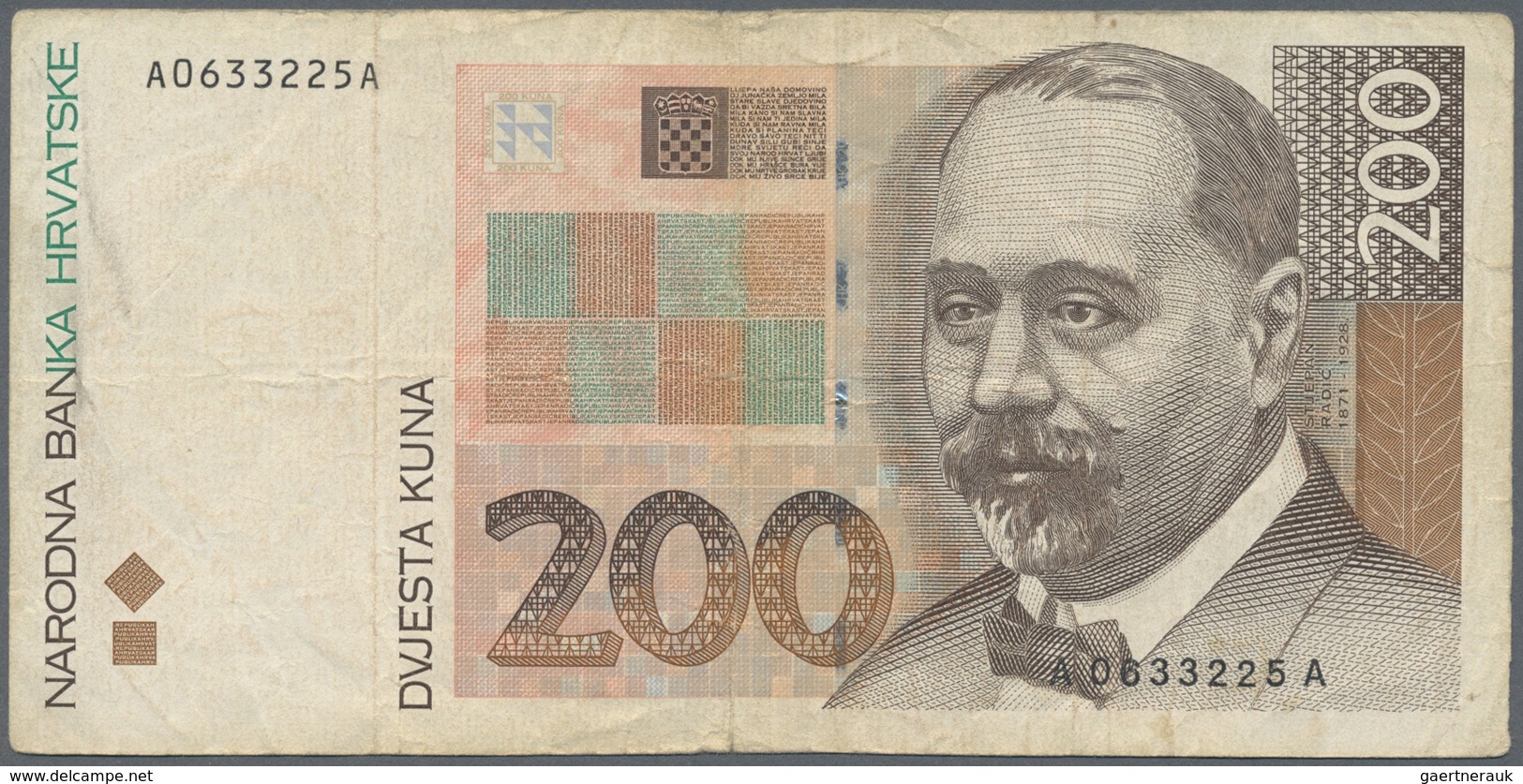 Croatia / Kroatien: 1941/1995 (ca.), Lot With 663 Banknotes, Some In Quantity, In Good To Mixed Qual - Croatie