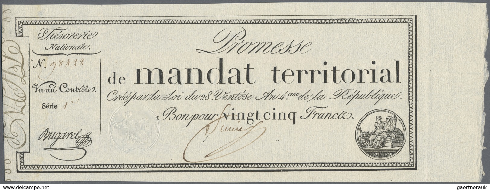 France / Frankreich: France, 186 Assigns, Almost Complete Collection Of The Partly Still Under Louis - Altri & Non Classificati