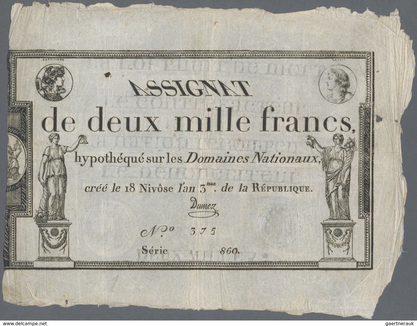 France / Frankreich: France, 186 Assigns, Almost Complete Collection Of The Partly Still Under Louis - Altri & Non Classificati