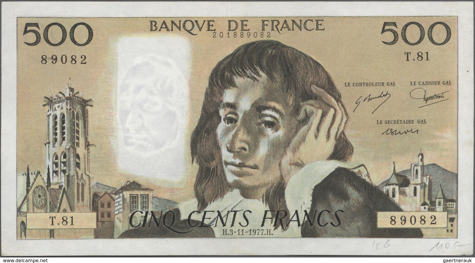 France / Frankreich: Very Big Lot Of About 2000 Banknotes Containing 12x 100 Francs P. 71, 31x 100 F - Other & Unclassified