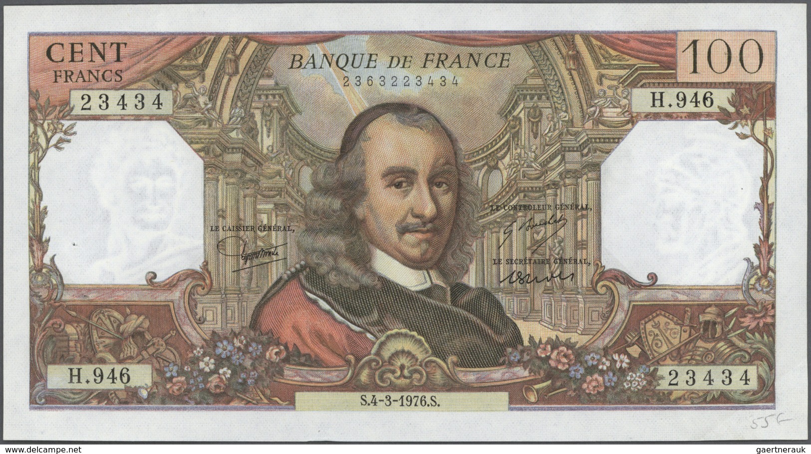 France / Frankreich: very big lot of about 2000 banknotes containing 12x 100 Francs P. 71, 31x 100 F