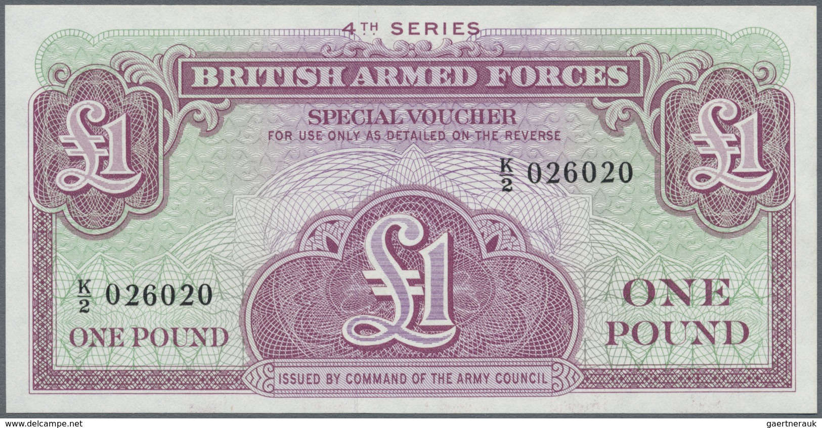 Great Britain / Großbritannien: 1978 (ca.), "BRITISH ARMED FORCES", Ex Pick M 22-49, Quantity Lot Wi - Other & Unclassified