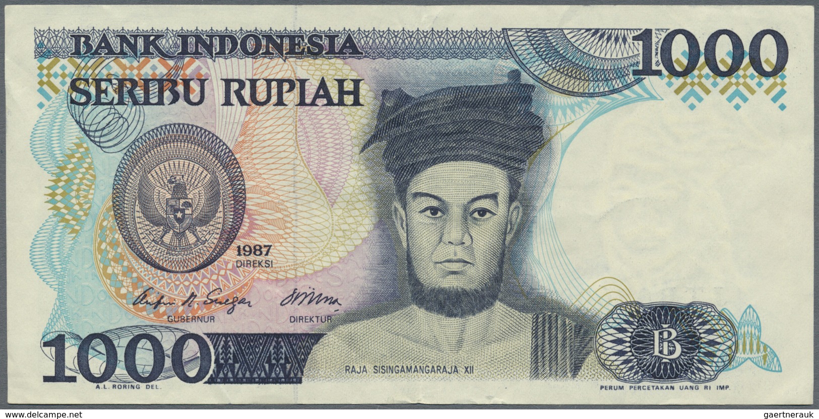 Indonesia / Indonesien: 1954/2009 (ca.), Ex Pick 72-141, Quantity Lot With Ca. 1400 Banknotes In Goo - Indonésie