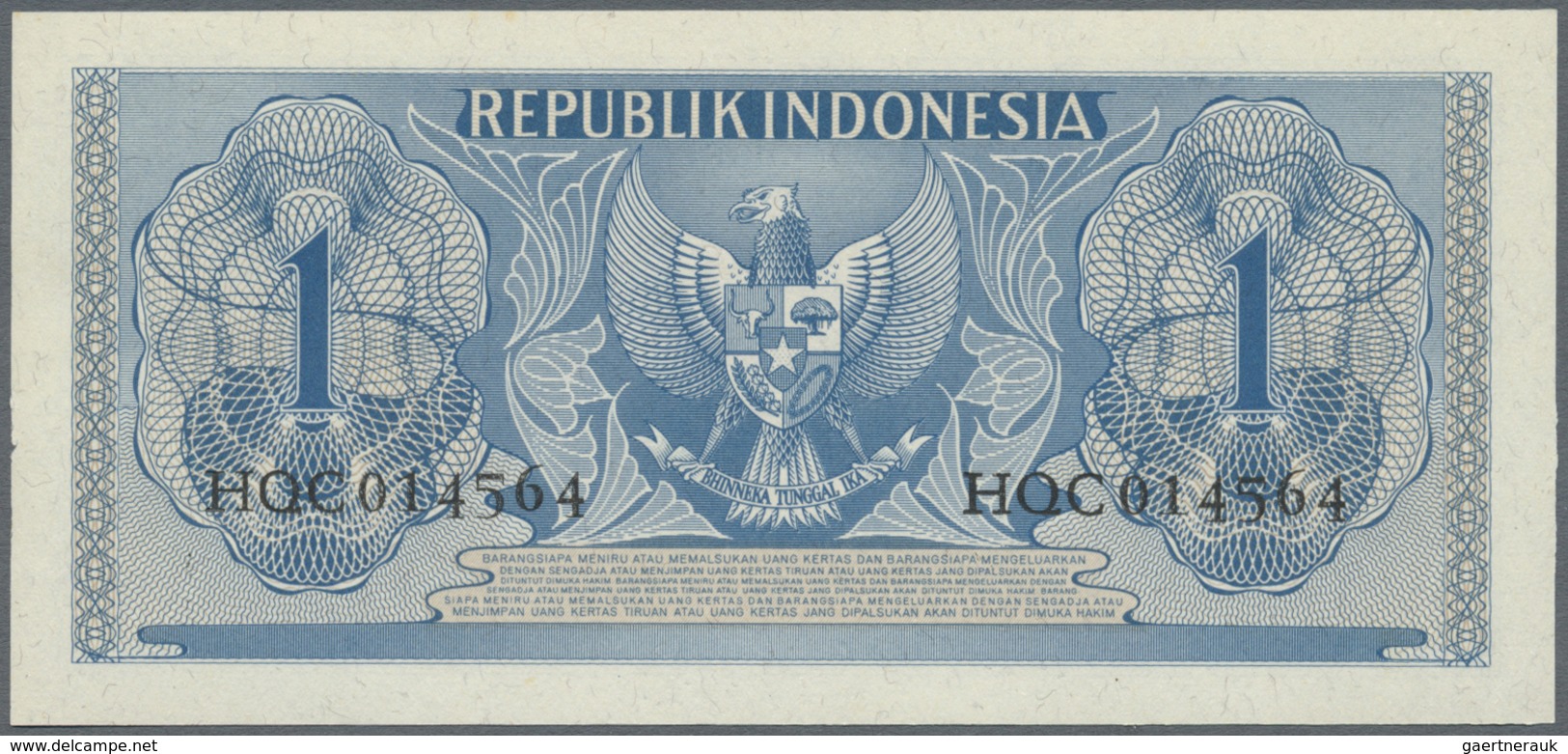Indonesia / Indonesien: 1954/2009 (ca.), Ex Pick 72-141, Quantity Lot With Ca. 1400 Banknotes In Goo - Indonésie