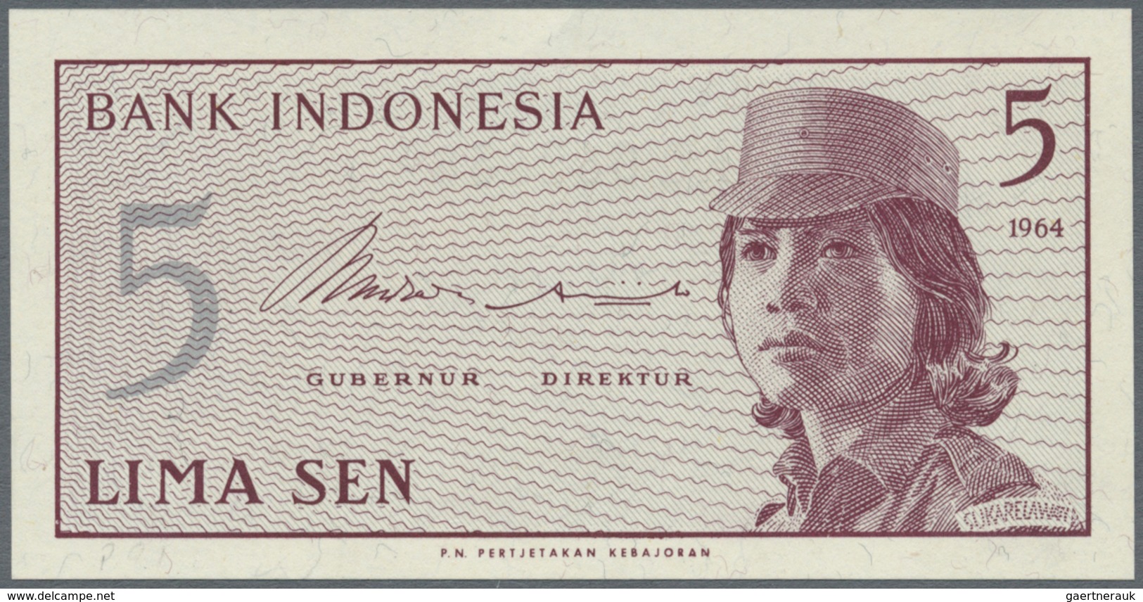 Indonesia / Indonesien: 1954/2009 (ca.), Ex Pick 72-141, Quantity Lot With Ca. 1400 Banknotes In Goo - Indonésie