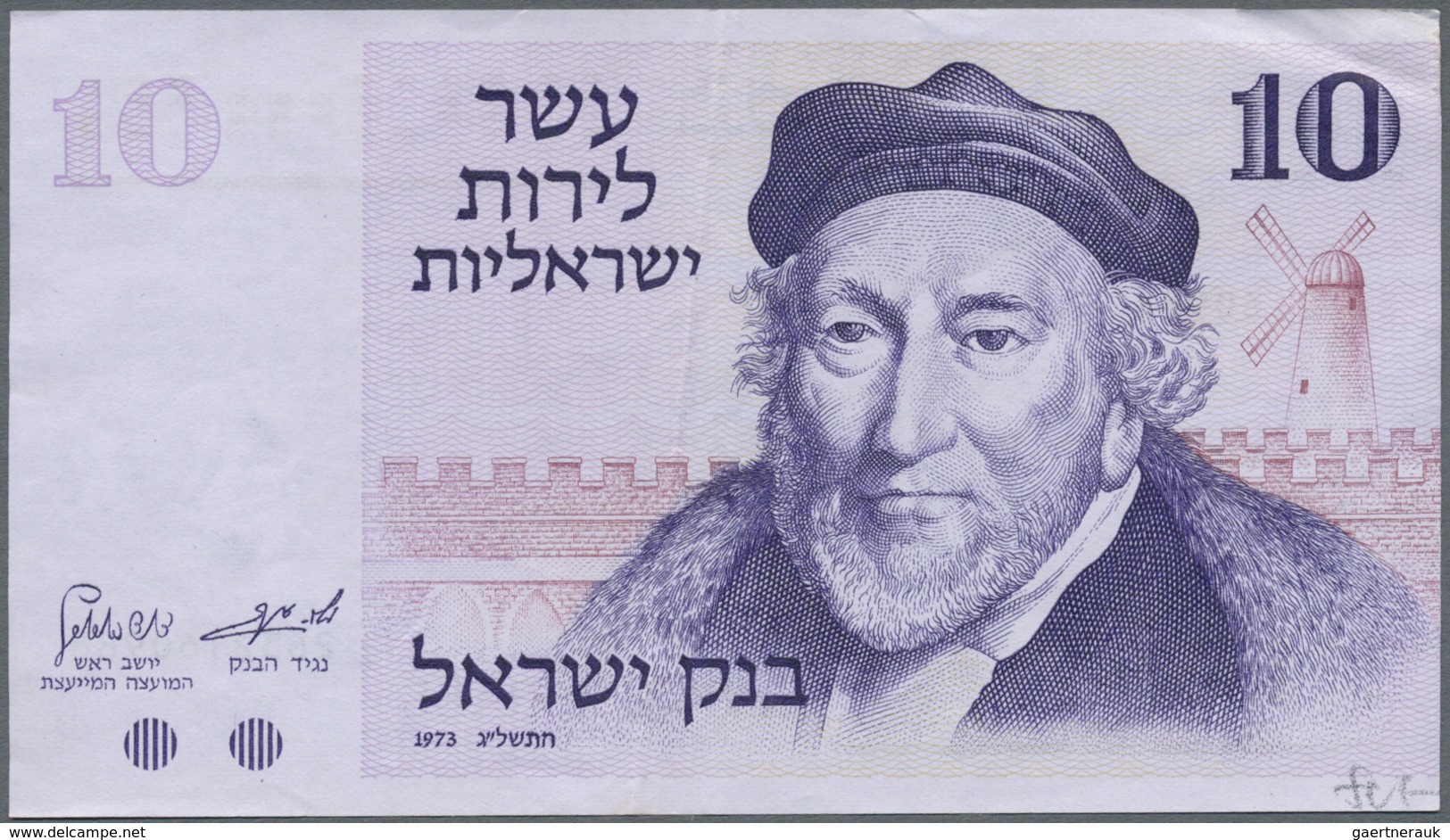 Israel: 1973/1975 (ca.), Ex Pick 39-47, Quantity Lot With 164 Banknotes In Good To Mixed Quality, So - Israele