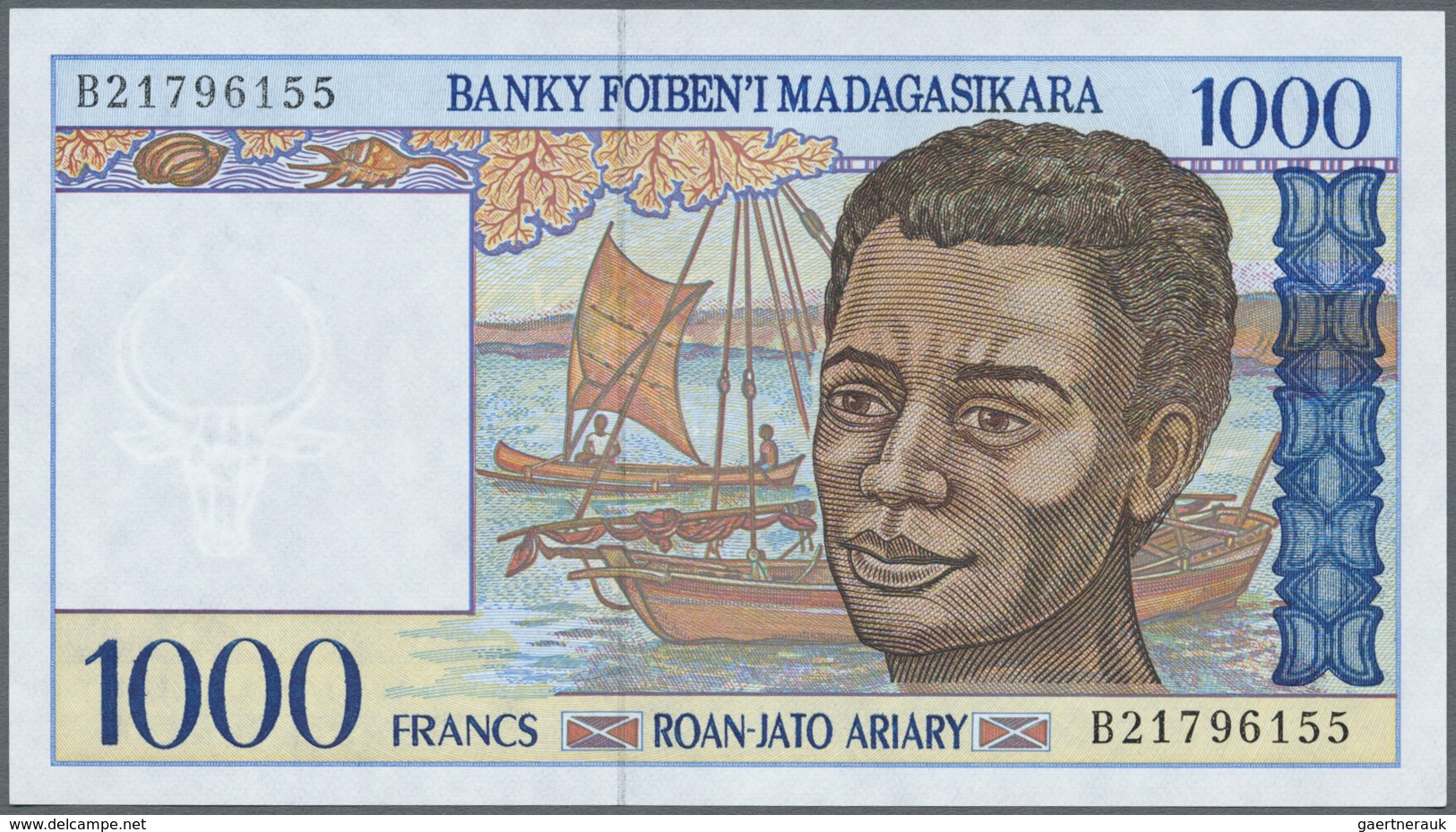 Madagascar: 1994/2008 (ca.), Ex Pick 75-NEW, Quantity Lot With 127 Banknotes In Good To Mixed Qualit - Madagascar