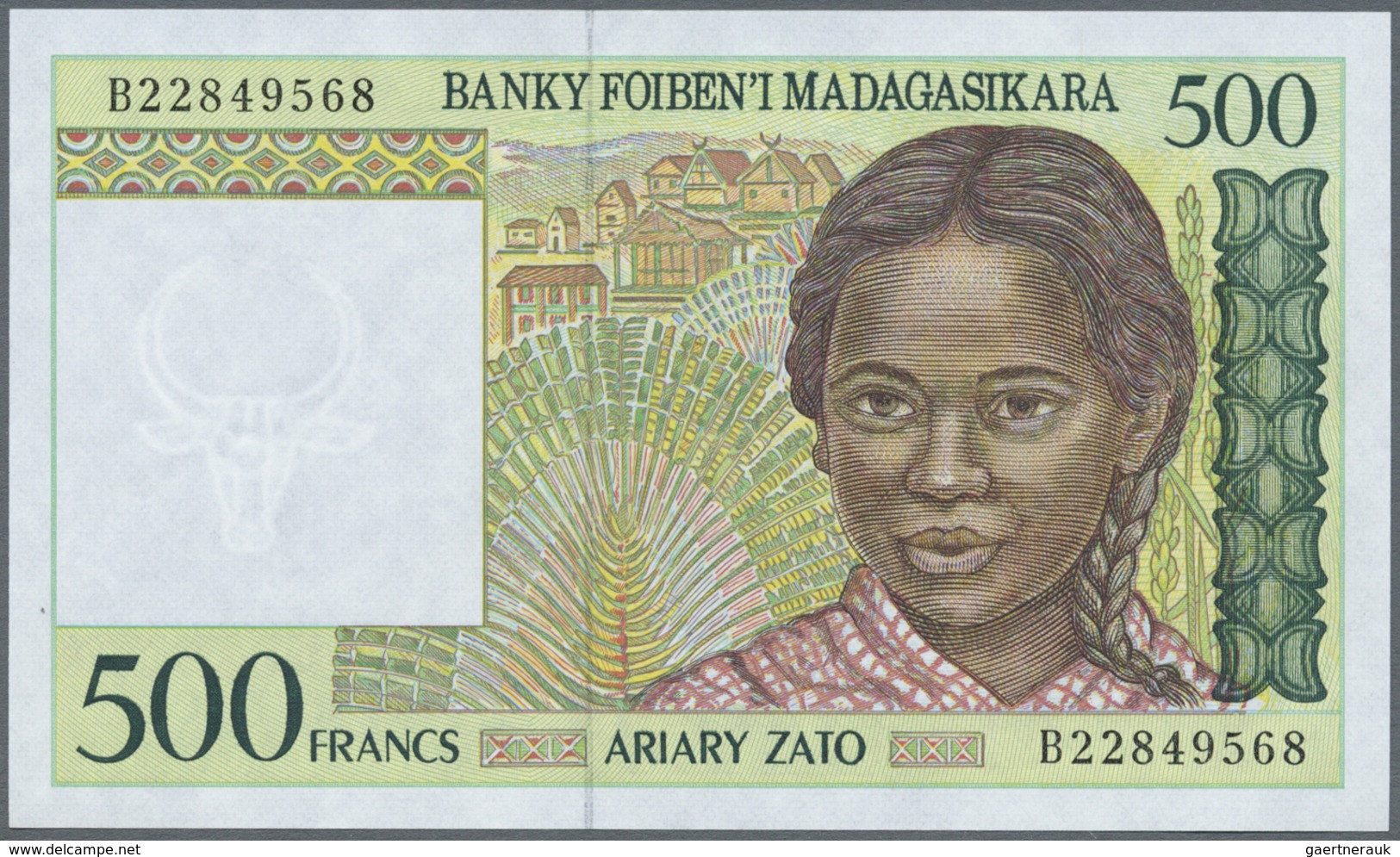 Madagascar: 1994/2008 (ca.), Ex Pick 75-NEW, Quantity Lot With 127 Banknotes In Good To Mixed Qualit - Madagascar