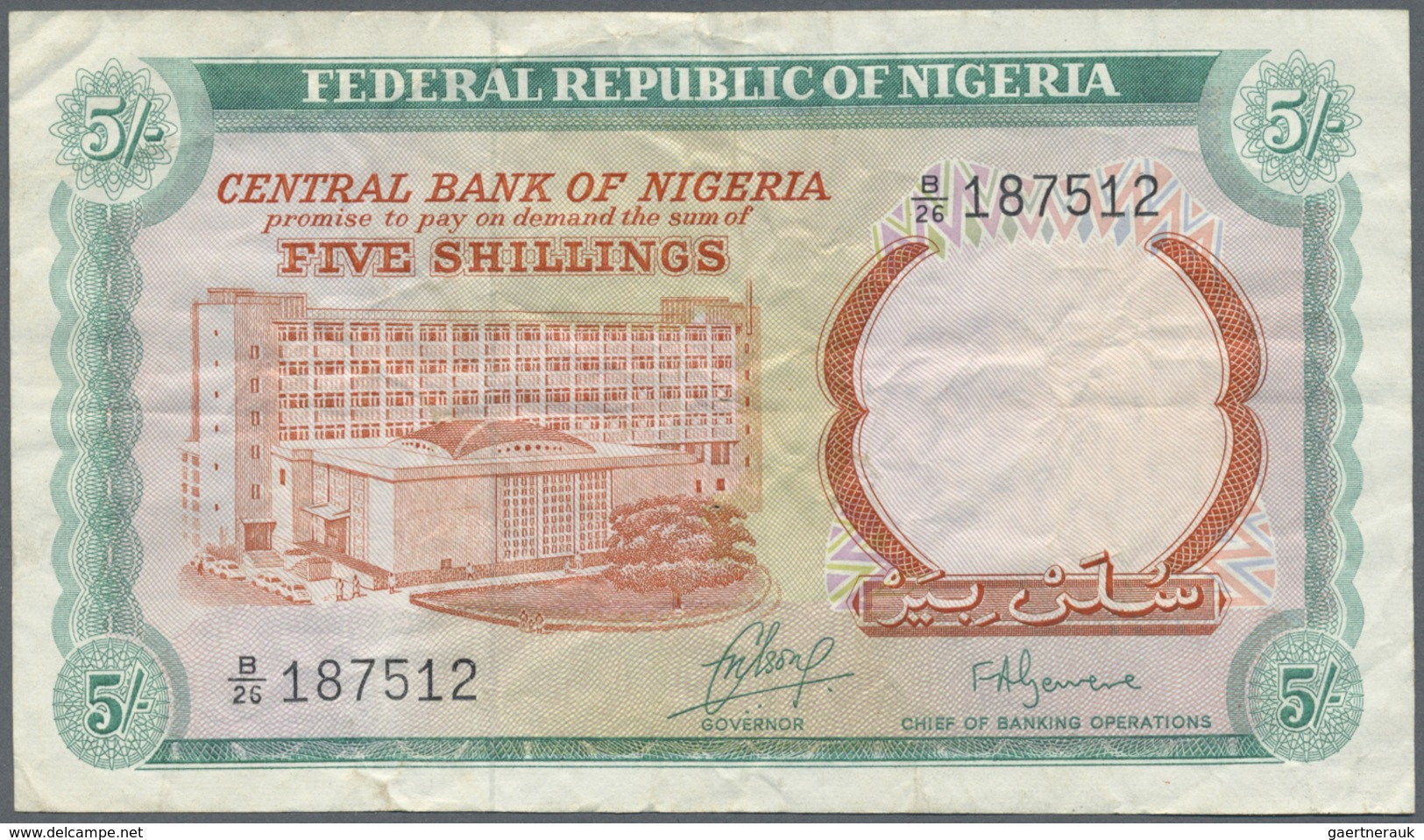 Nigeria: 1958/2010 (ca.), Lot With 682 Banknotes, Some In Quantity, In Good To Mixed Quality, Sorted - Nigeria