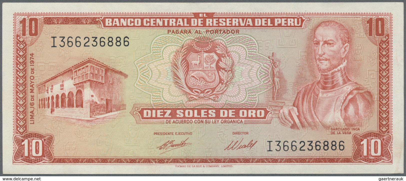 Peru: 1969/1988 (ca.), Ex Pick 100-137, Quantity Lot With 592 Banknotes In Good To Mixed Quality, So - Peru