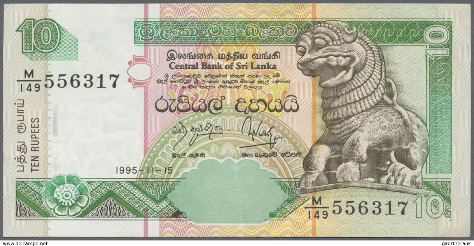 Sri Lanka: 1982/2005 (ca.), Ex Pick 92-115, Quantity Lot With 438 Banknotes In Good To Mixed Quality - Sri Lanka