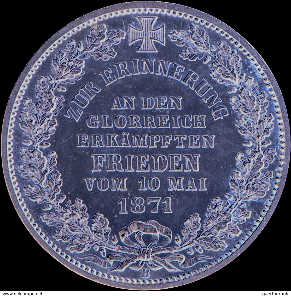 Bremen: Taler 1871 B, AKS 2018, No. 17, Jaeger 28, Winzige Kratzer, Vorzüglich-Stempelglanz. - Altri & Non Classificati