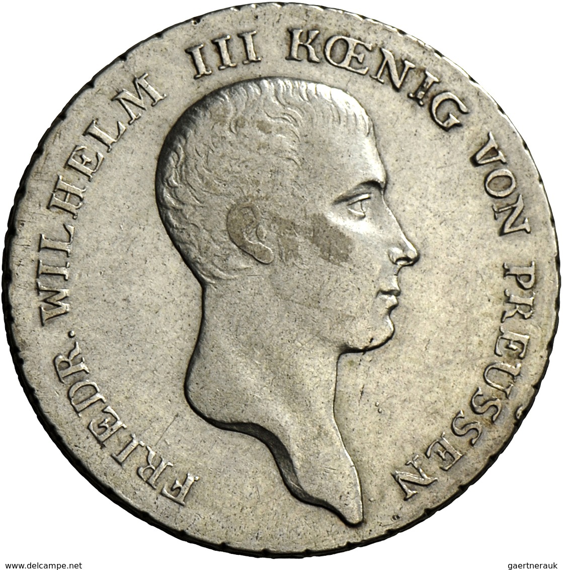 Preußen: Friedrich Wilhelm III. 1797-1840: Reichstaler 1814 A, 22 G, AKS 11, Jaeger 33, Fast Vorzügl - Altri & Non Classificati