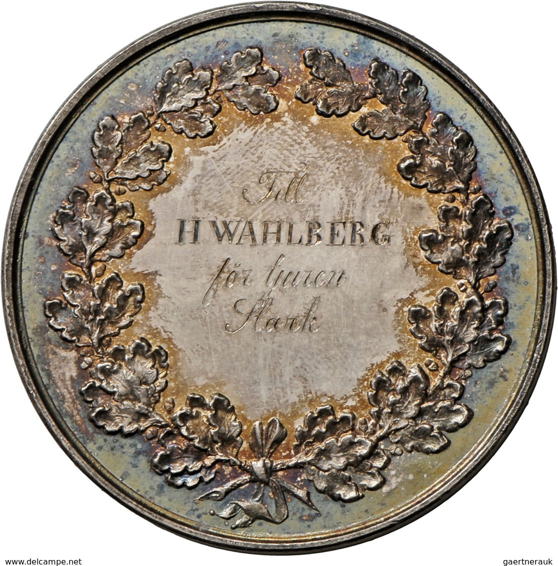 Schweden: Lot 25 Medaillen In Silber Und Bronze, U. A. Ovale Silbermedaille 1772 Von G. Ljungberger, - Sweden