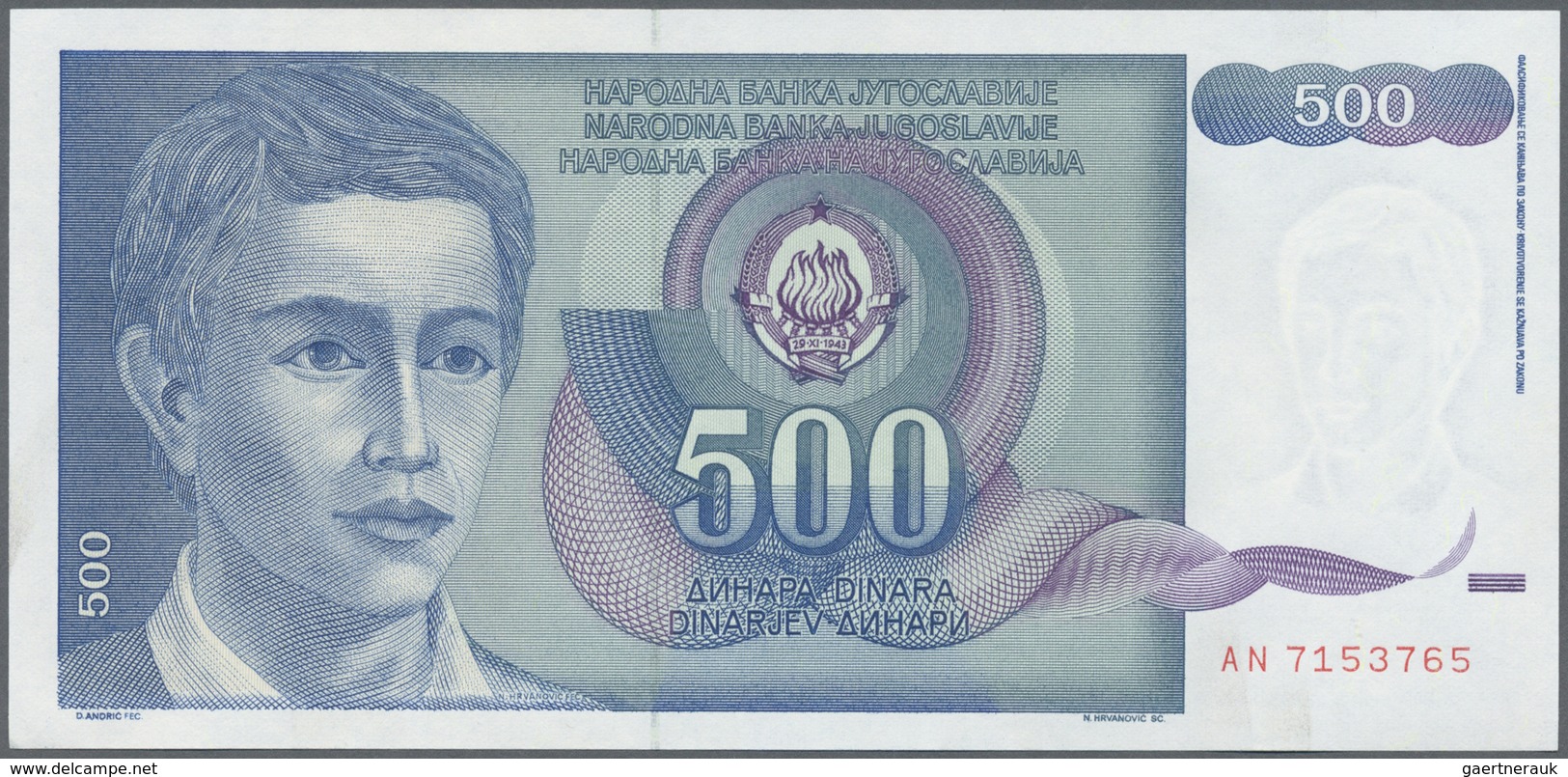 Yugoslavia / Jugoslavien: 1955/2001 (ca.), Ex Pick 69-153, Quantity Lot With 6244 Banknotes In Good - Jugoslavia